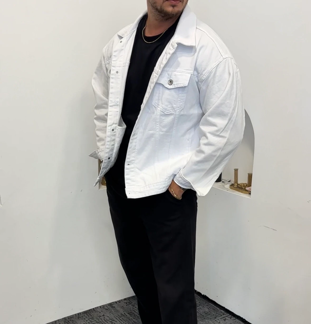 Yeni Sezon Oversize Kot Ceket 