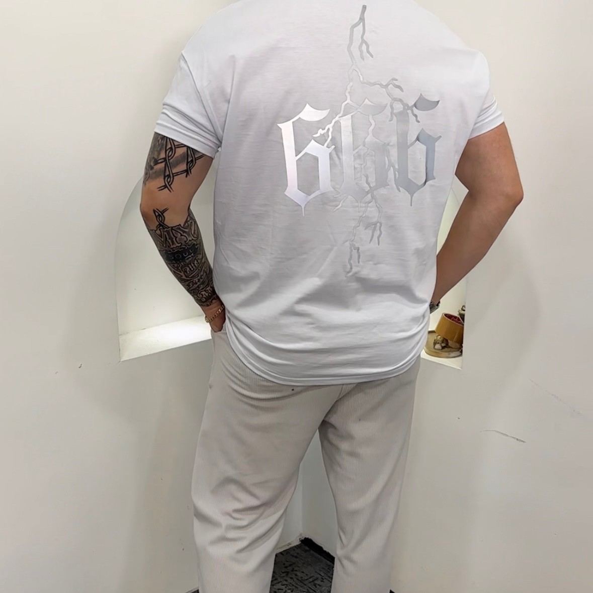 666 Kol omuz Dar kesim Kalıp Oversize