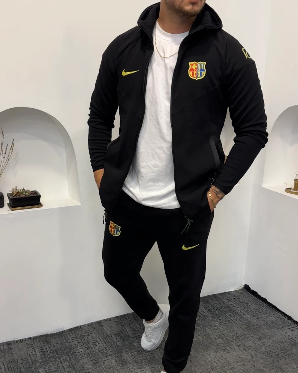 Barca Eşofman takımı Double Face Kumaş 