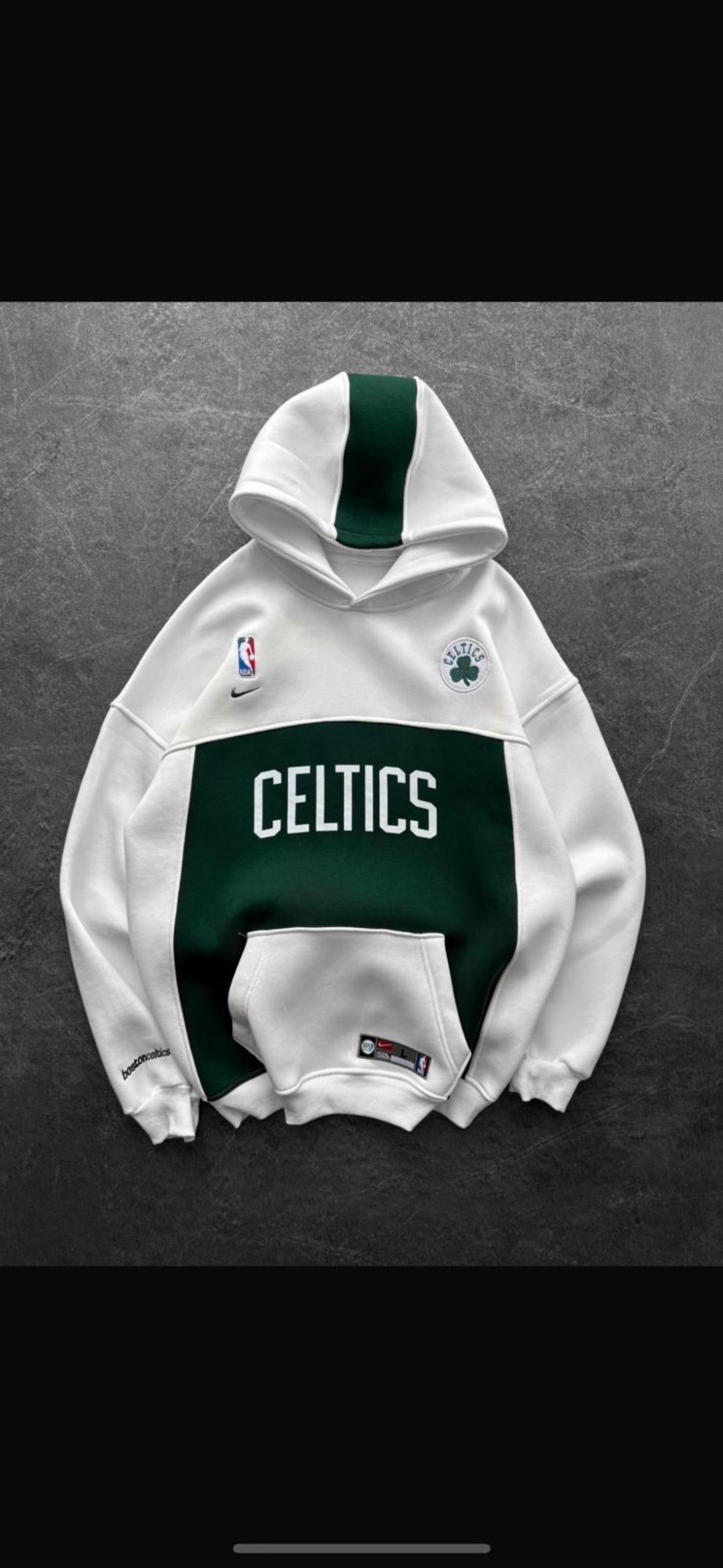 Celtic Pamuk Sweat Kapşonlu cepli
