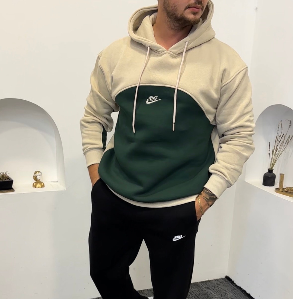 Nike Pamuk Sweatshirt Oversize 