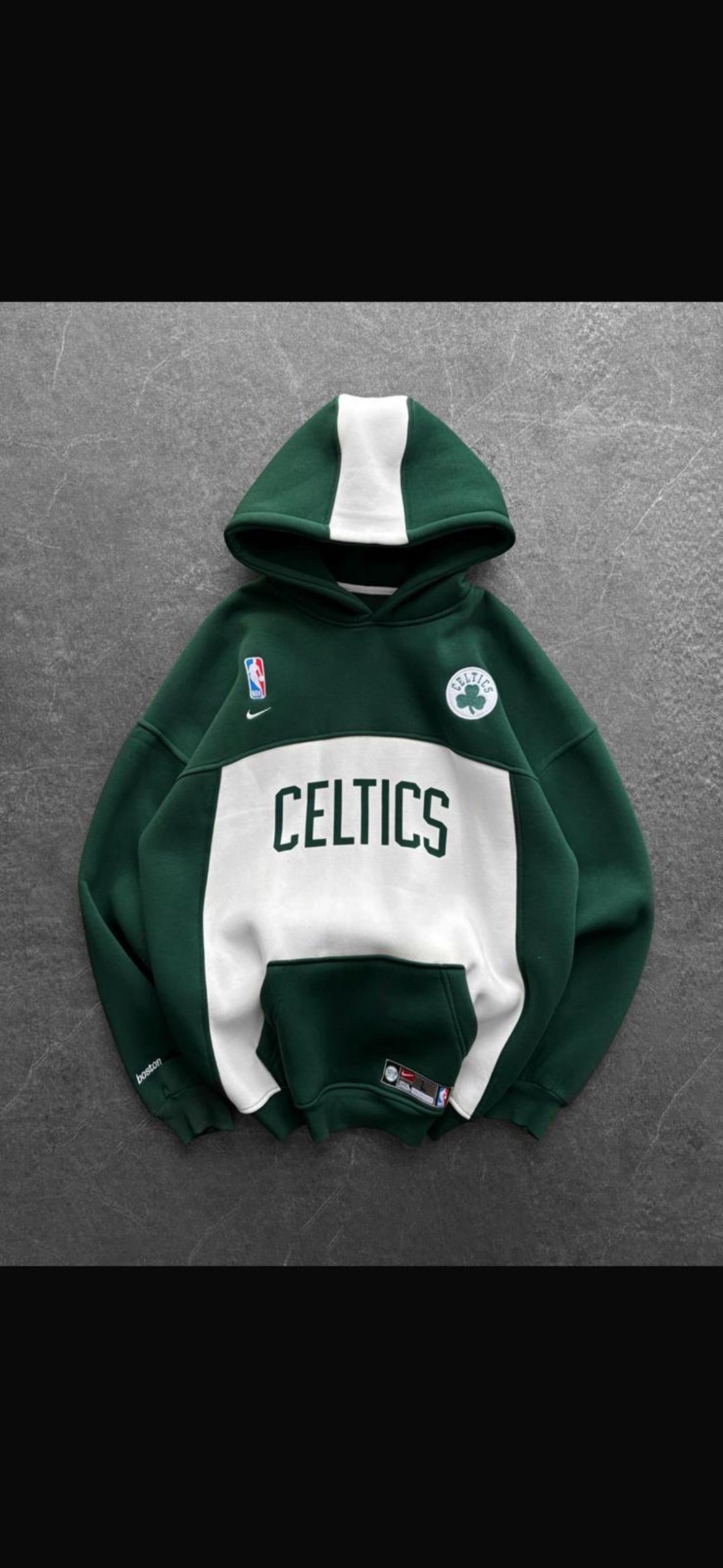 Celtic Pamuk Sweat Kapşonlu Cepli