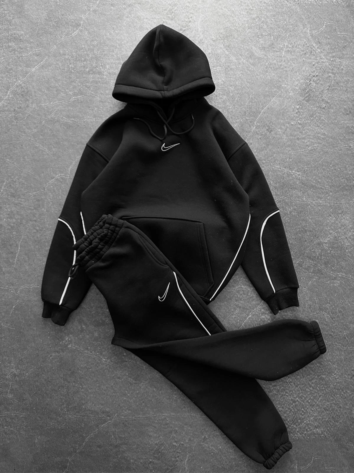 3 İplik şardonlu Pamuk Eşofman Takım 