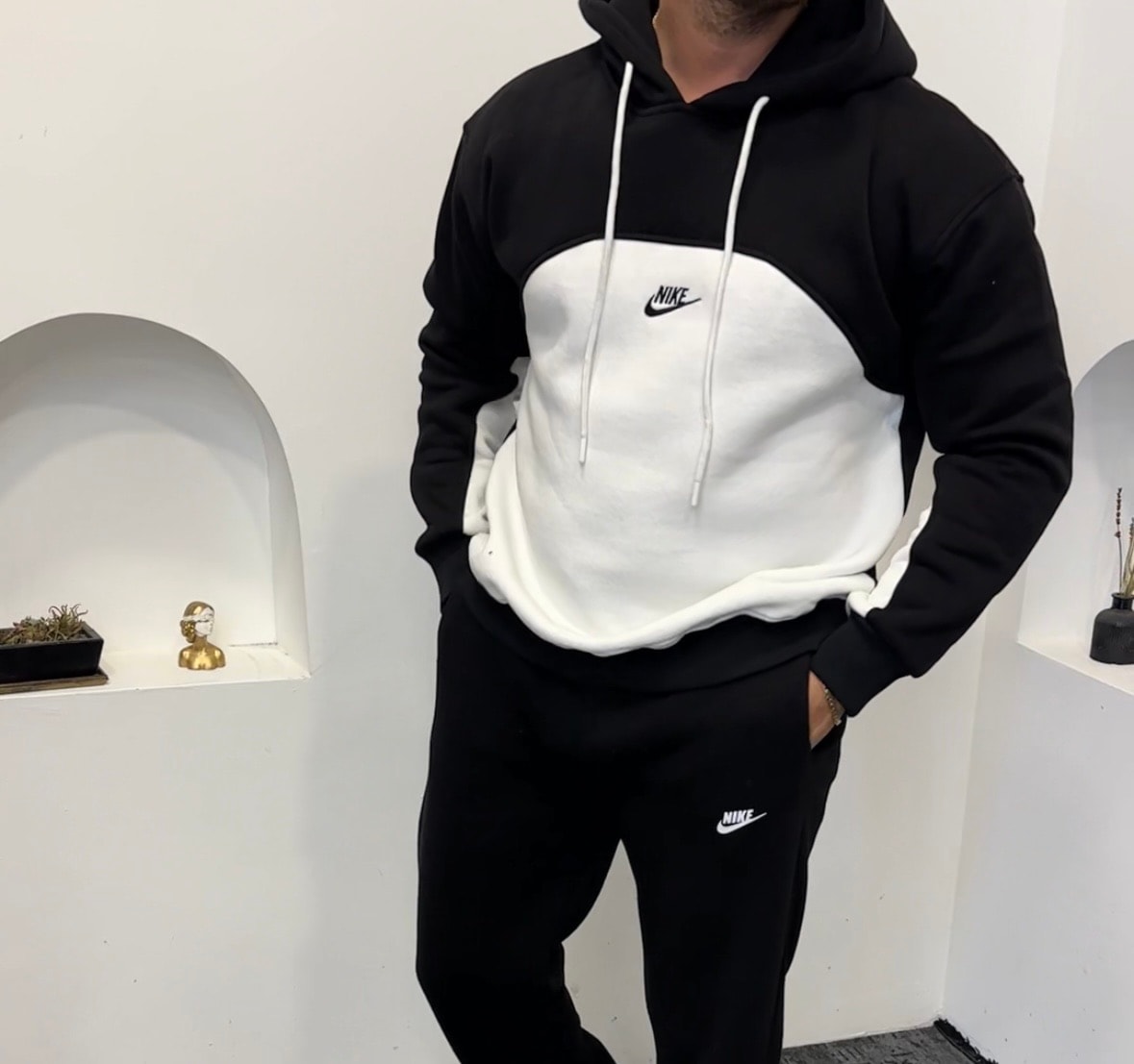 Nike Pamuk Sweatshirt Oversize 