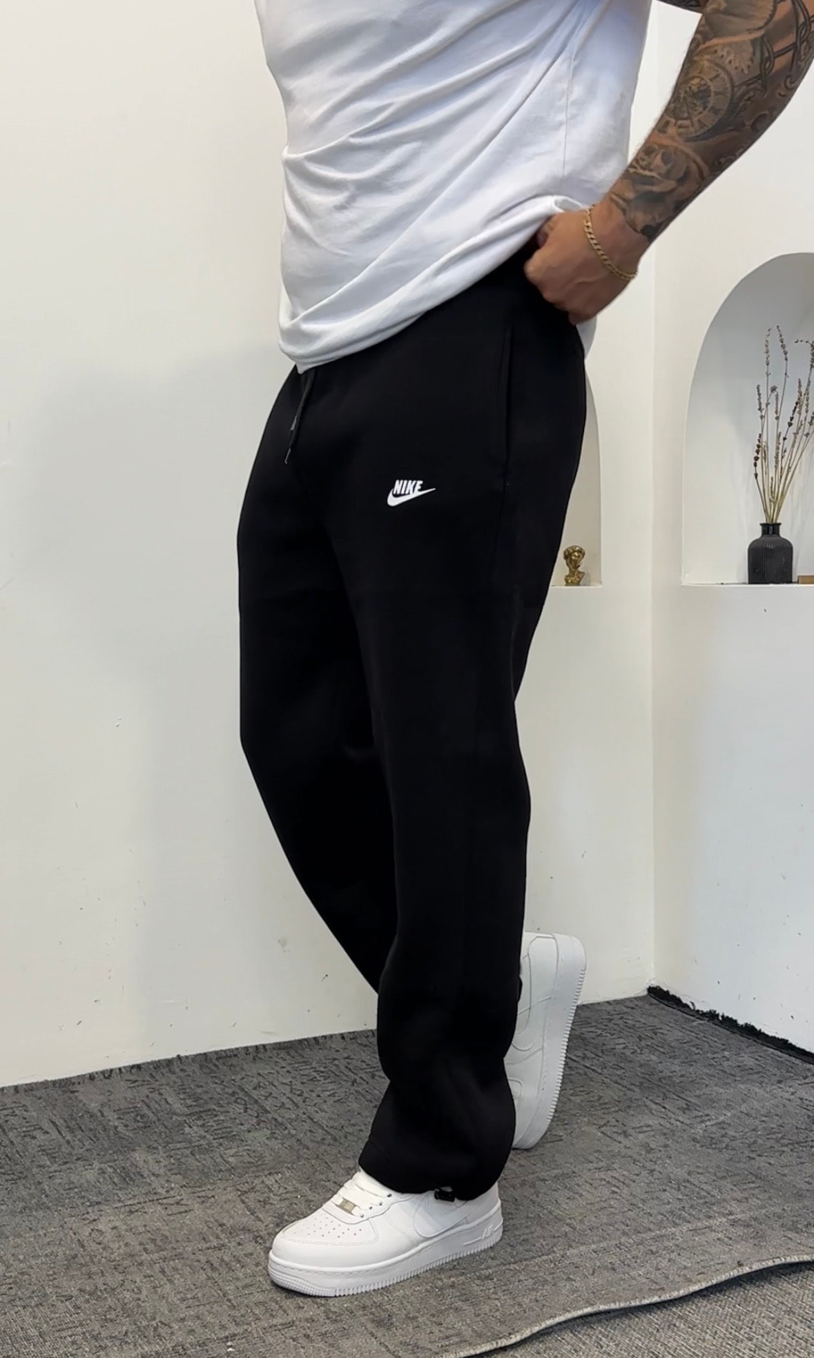 Nike Eşofman 3 iplik Pamuk oversize 