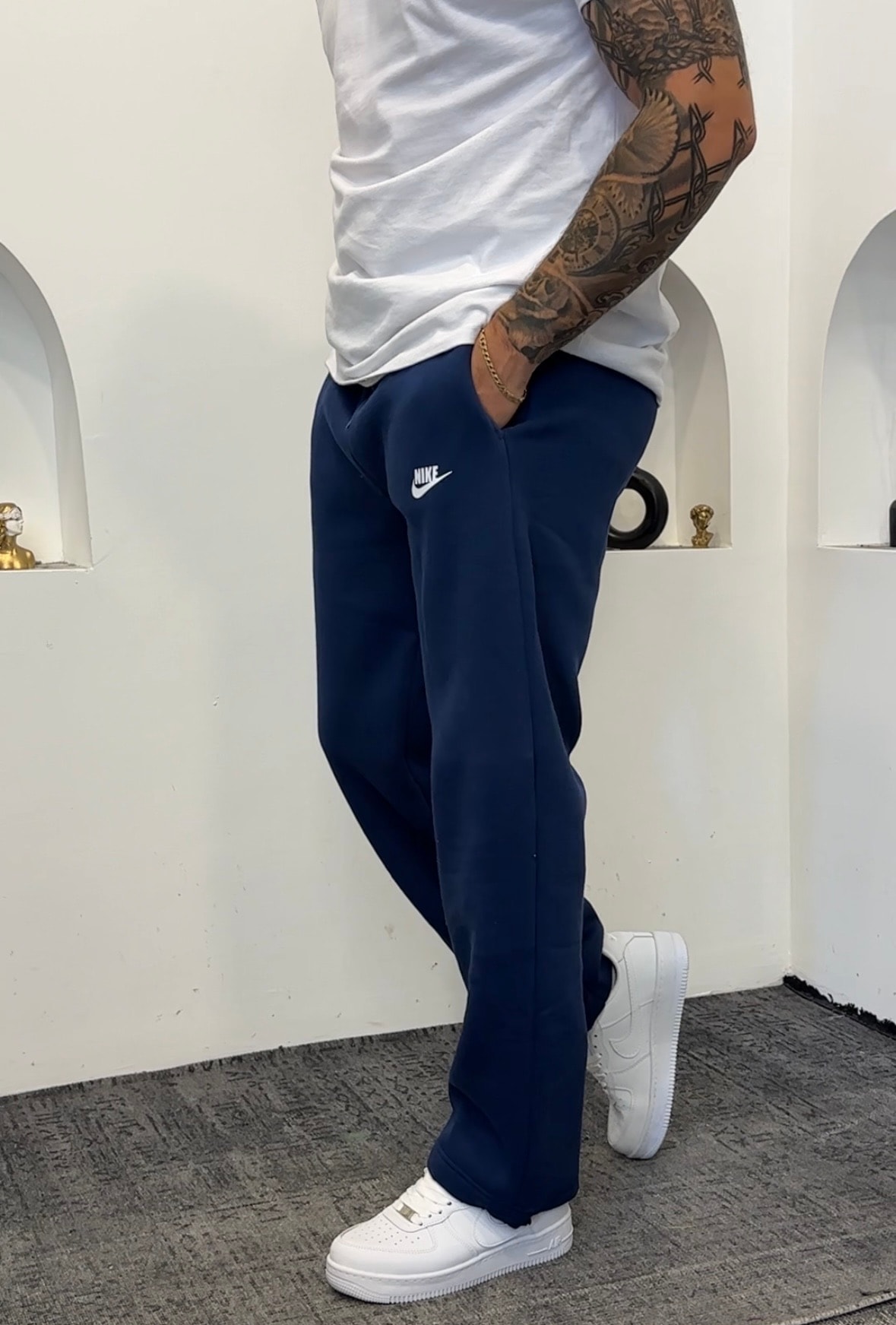 Nike Eşofman 3 iplik Pamuk oversize 