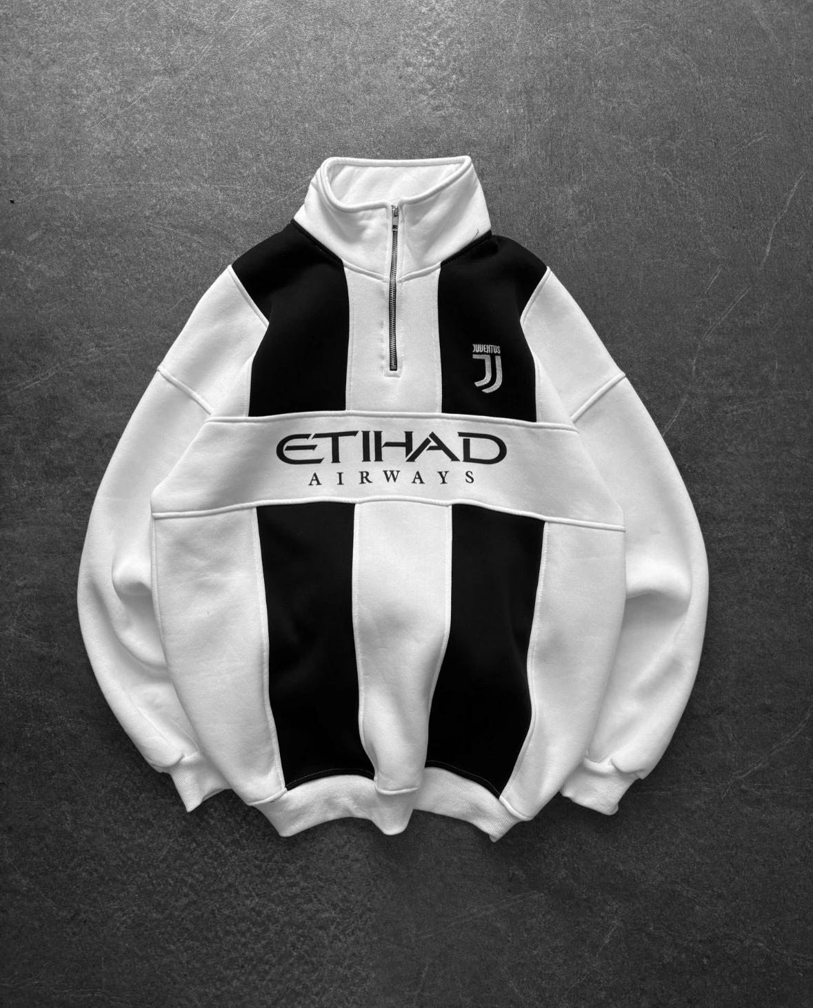 Juventus Pamuk Sweat 3 iplik şardonlu Oversize 