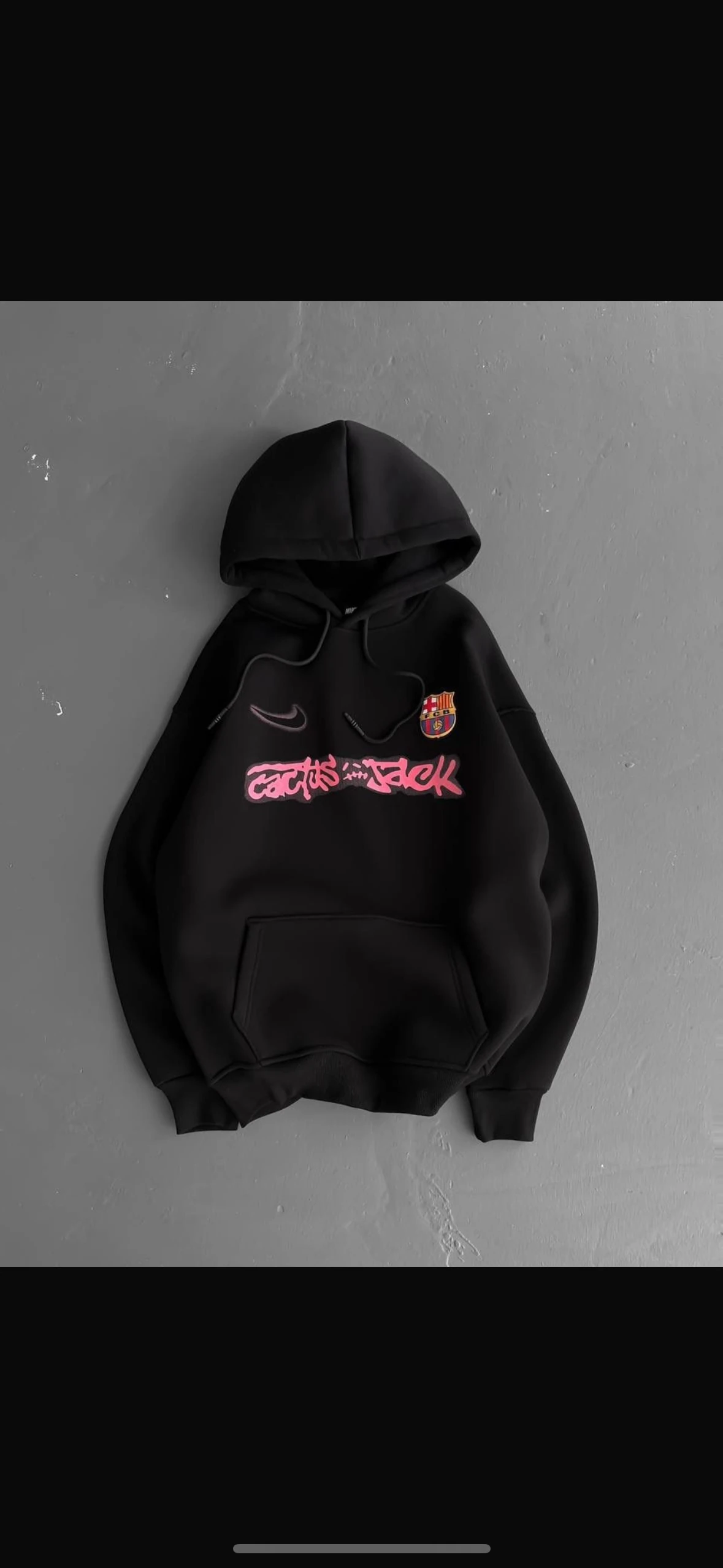 Barcelona Pamuk Sweat 3 iplik şardonlu Oversize 