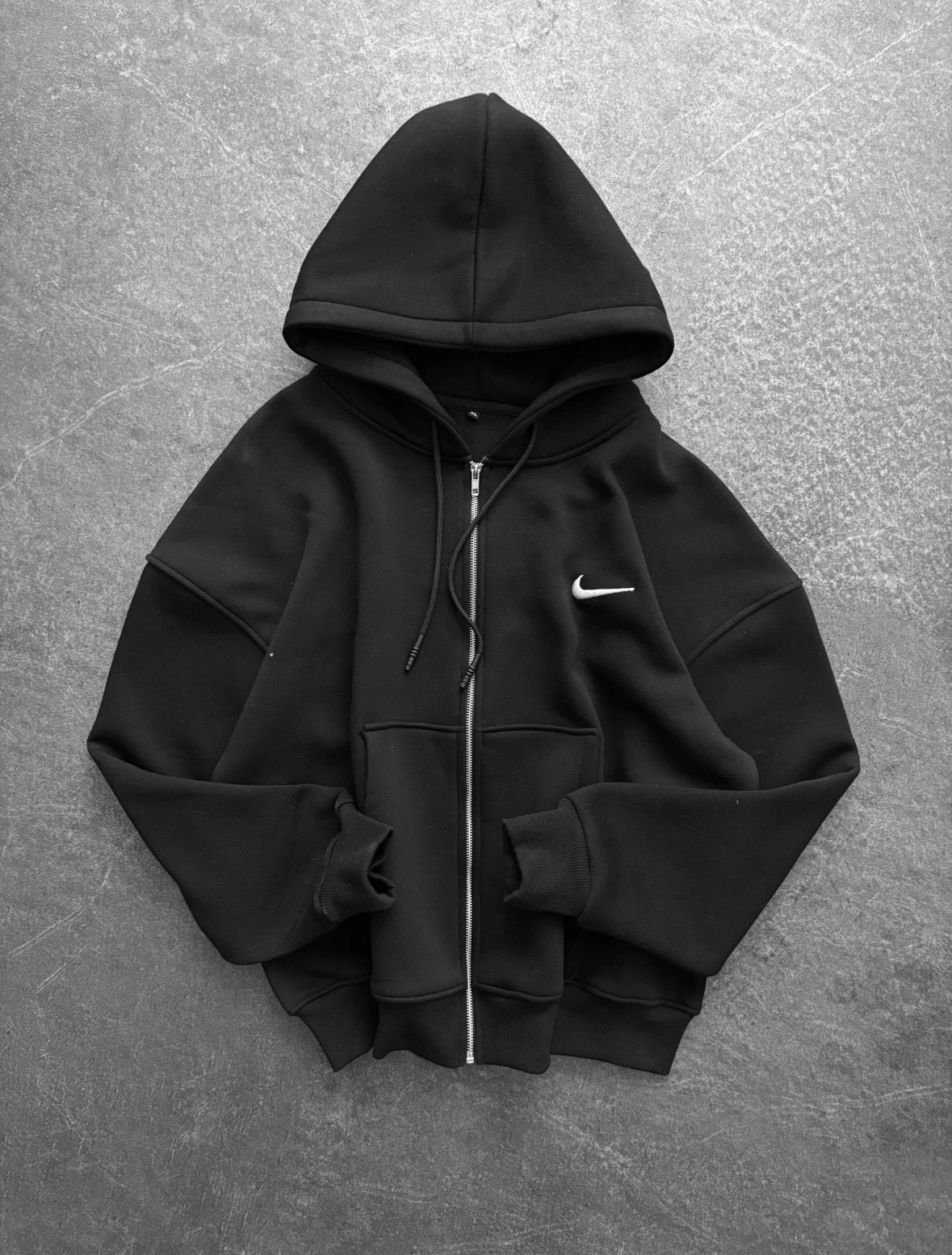 Nike Pamuk Oversize Ceket Nakış Arma 