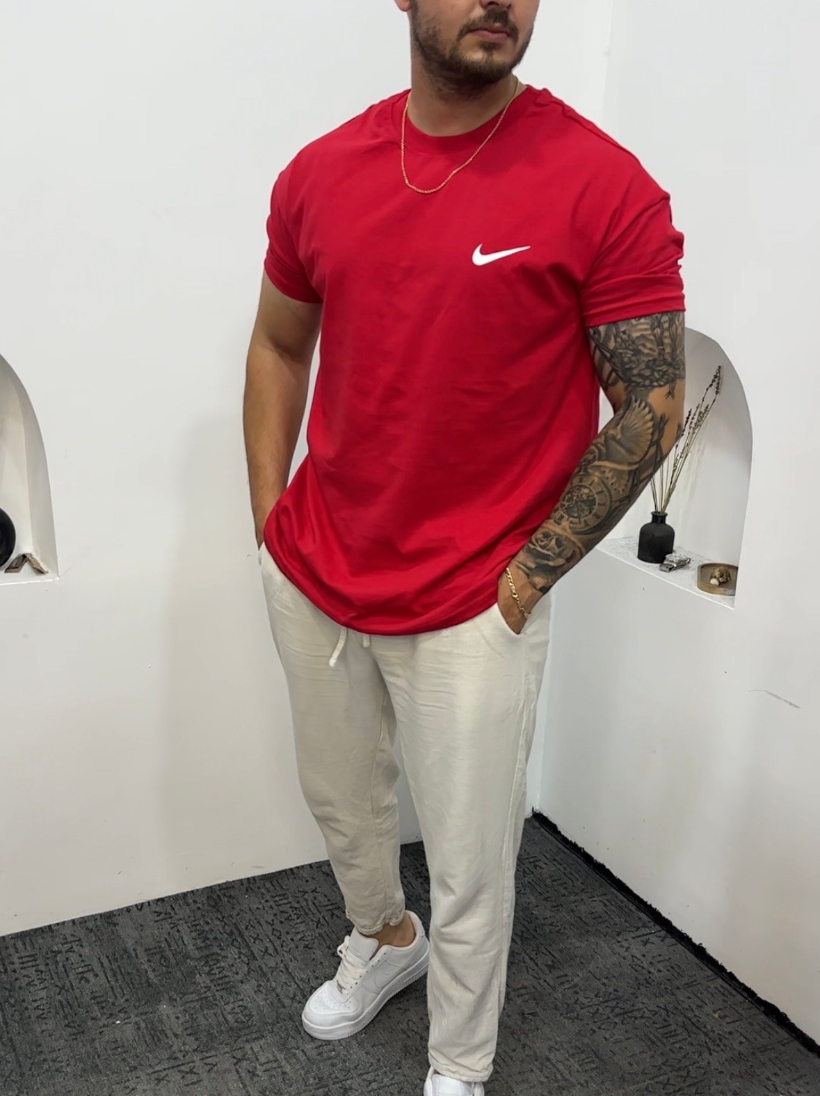 Nike Kol omuz Dar kesim Oversize kalıp 