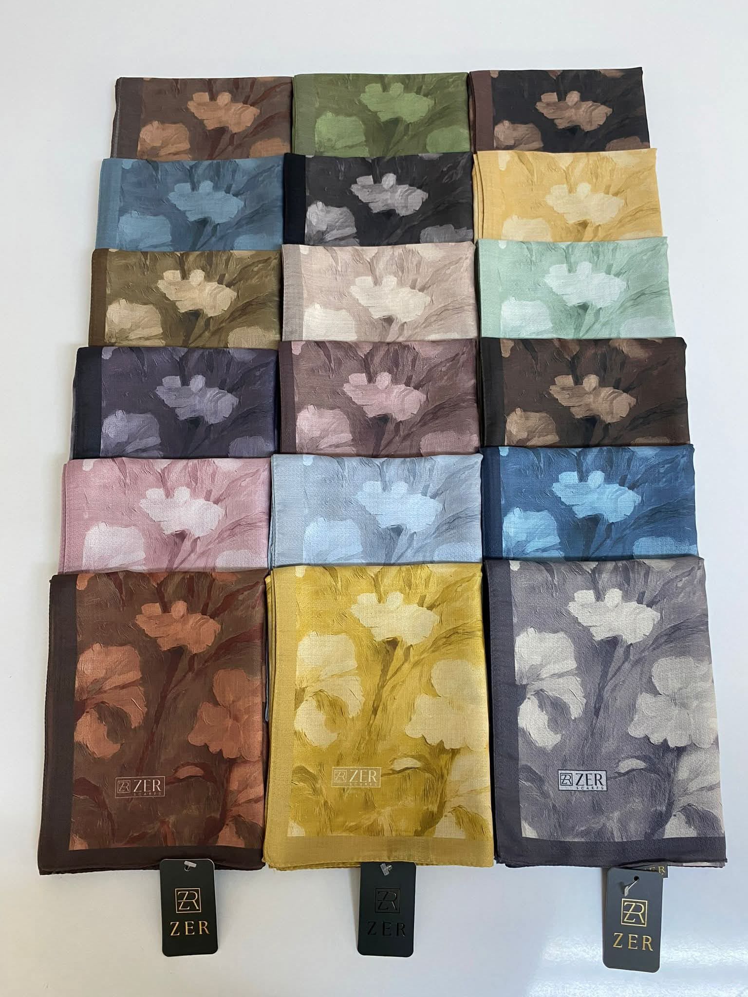 Zer Organik Pamuk Dokulu Şal