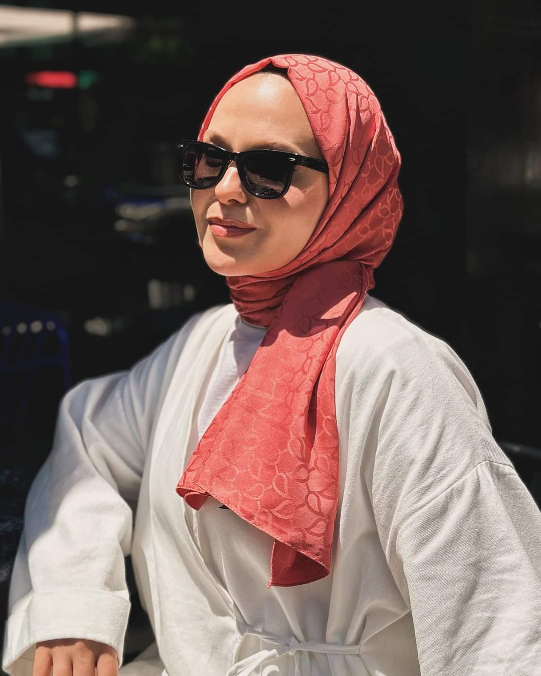 Jakarlı Desenli Şal