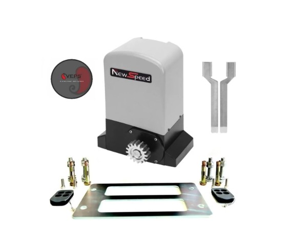 New Speed Kayar Kapı Motoru 2000 Kg, Wifi Kontrol Panosu, Yumuşak Başlatma ve Yumuşak Durdurma