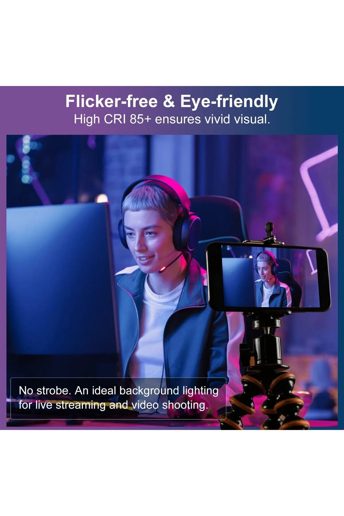 Spot Lamba, Benzersiz Çok Renkli , Bluetooth, Echo ''Alexa'' Özellikli. 95-110 Mm