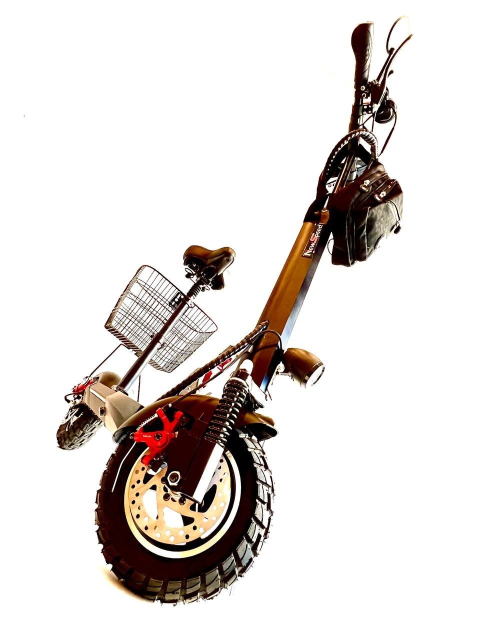 NEW SPEED Sepetli, Çantalı Ve Koltuklu Elektrikli Scooter 9800 Nsn 800w image