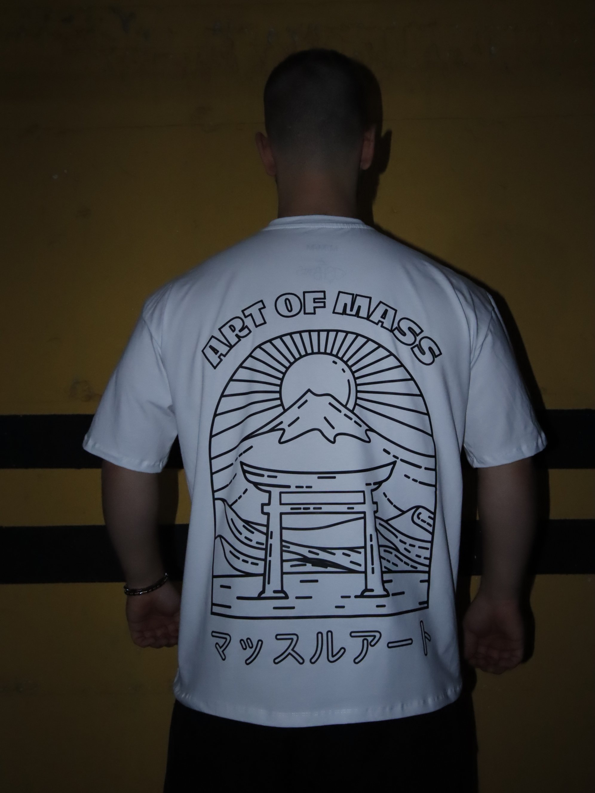 'Art of Mass' Oversize T-Shirt