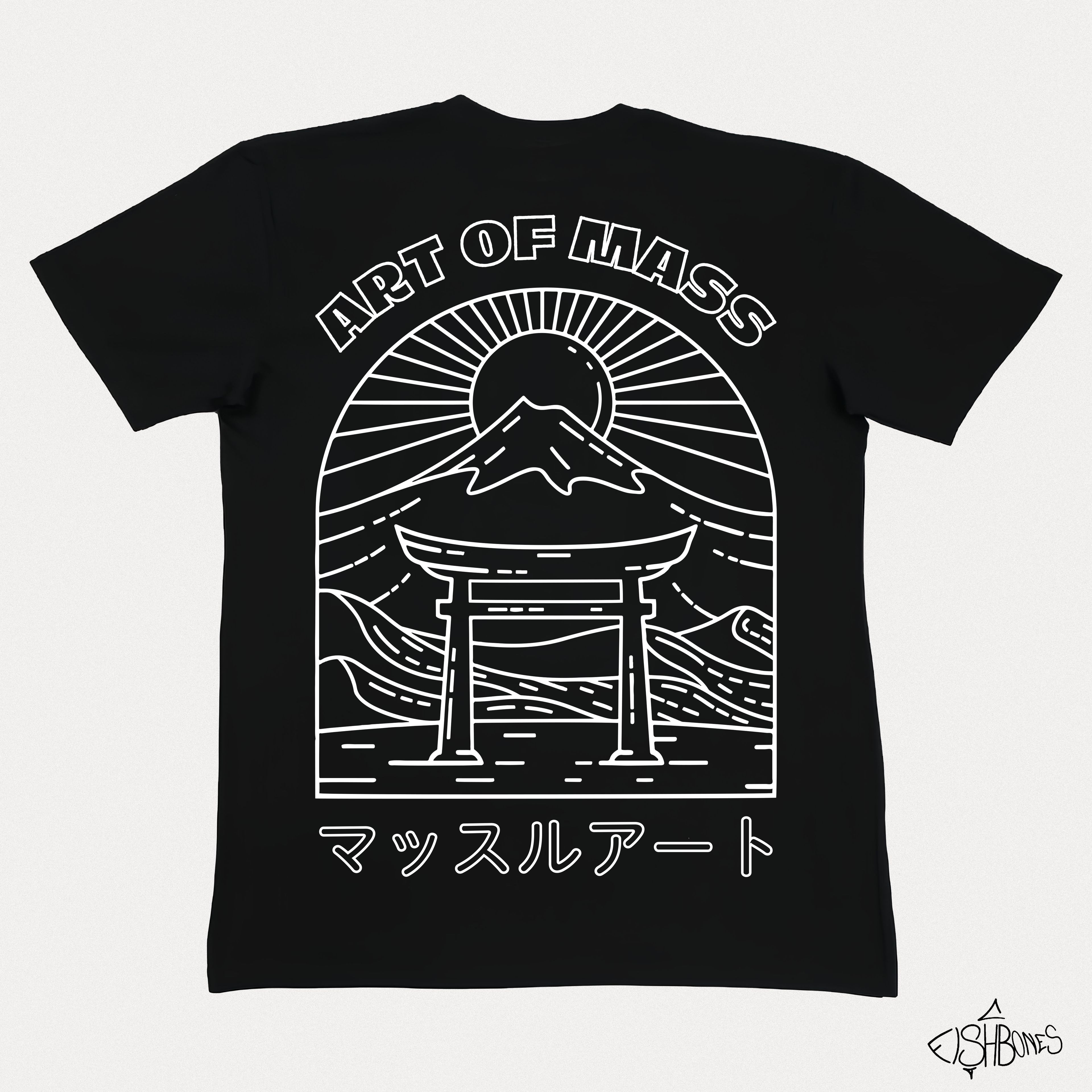 'Art of Mass' Oversize T-Shirt