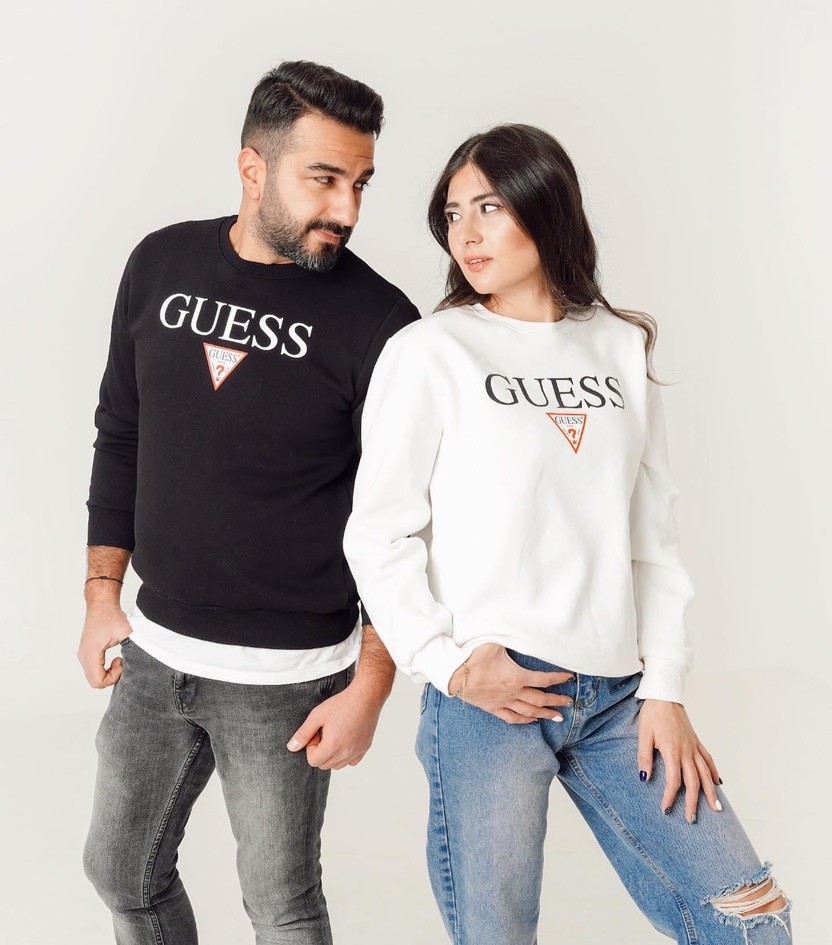 G-uess Şardonlu Sweatshirt