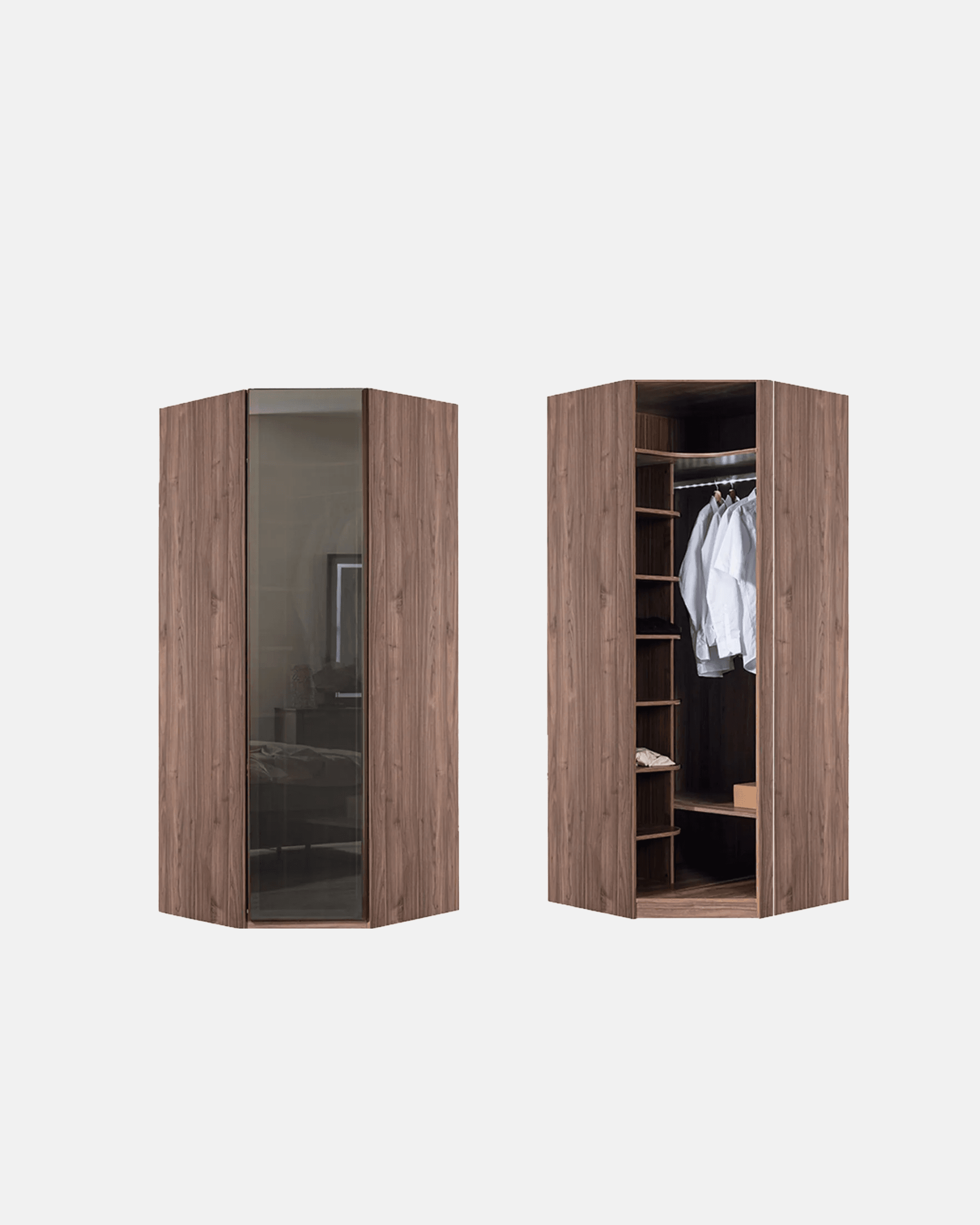 ANTIC CORNER WARDROBE