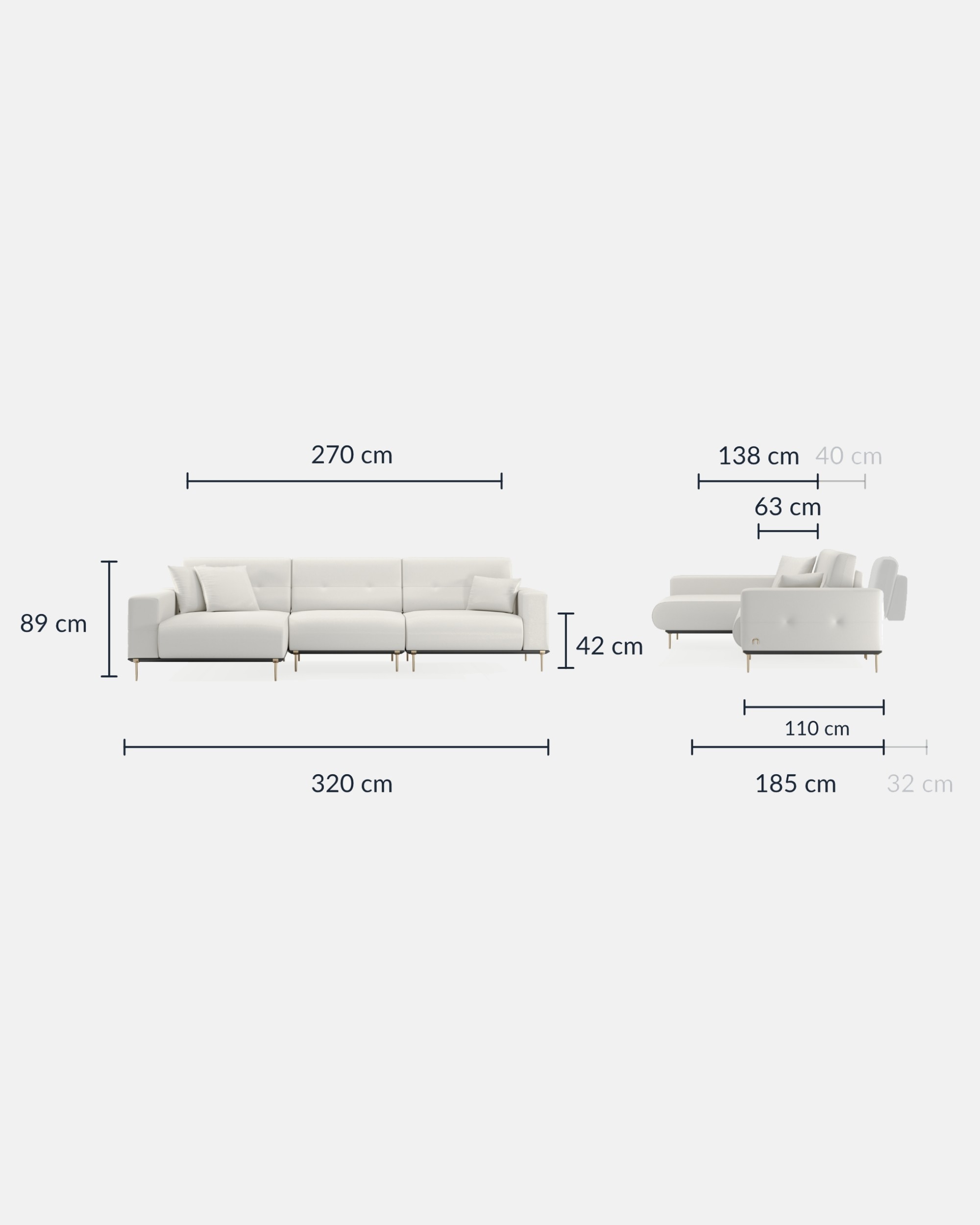 Tenero Relax Corner Sofa Left