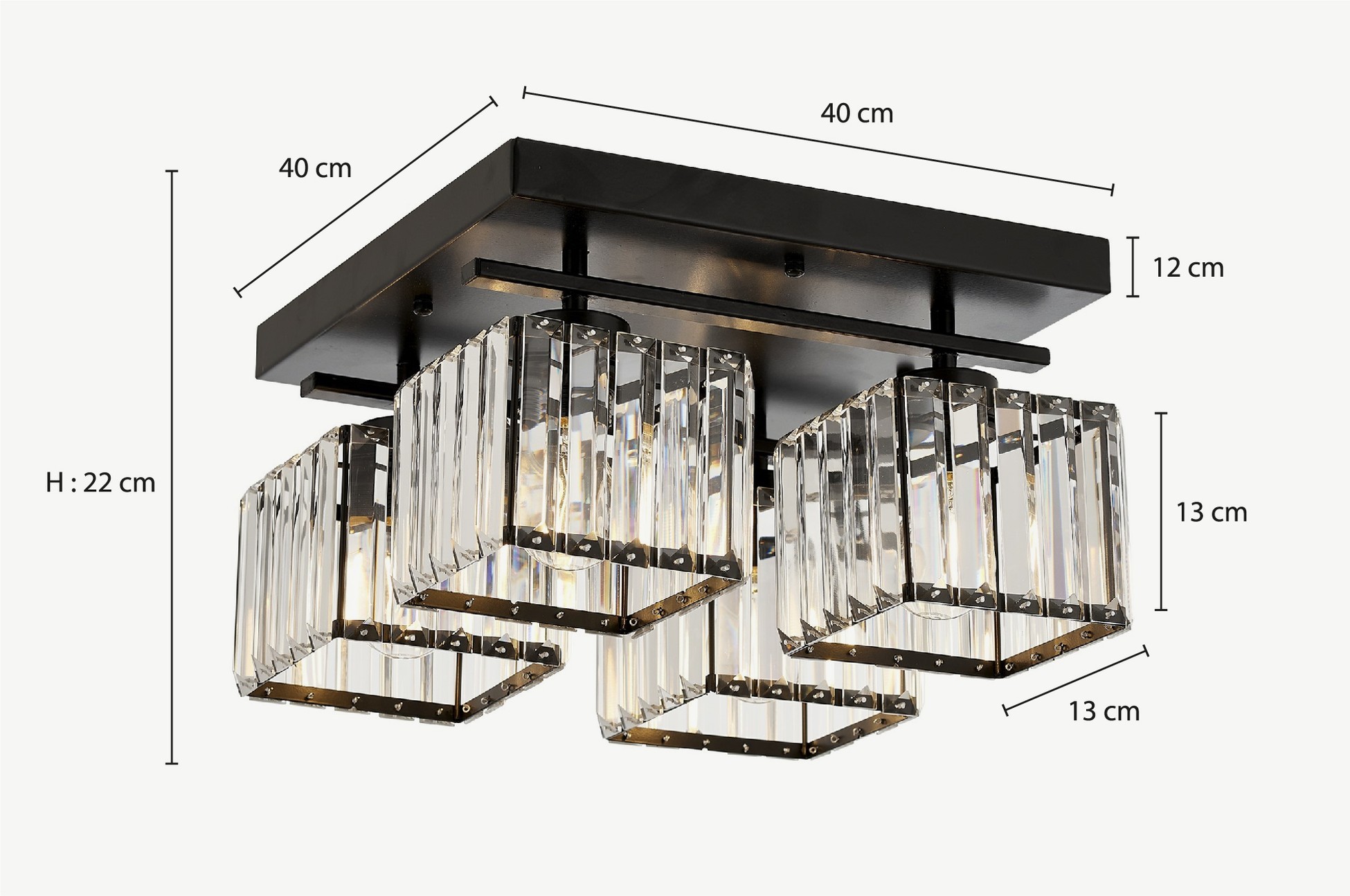 AV-1795-4BSY Ceiling Light