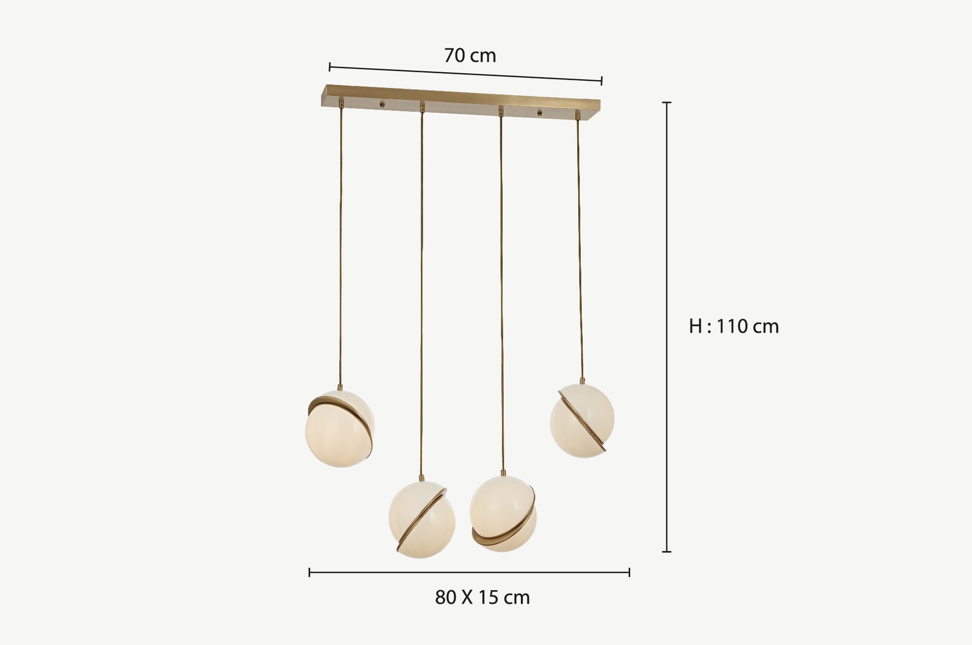 AV-1861-4EY Chandelier