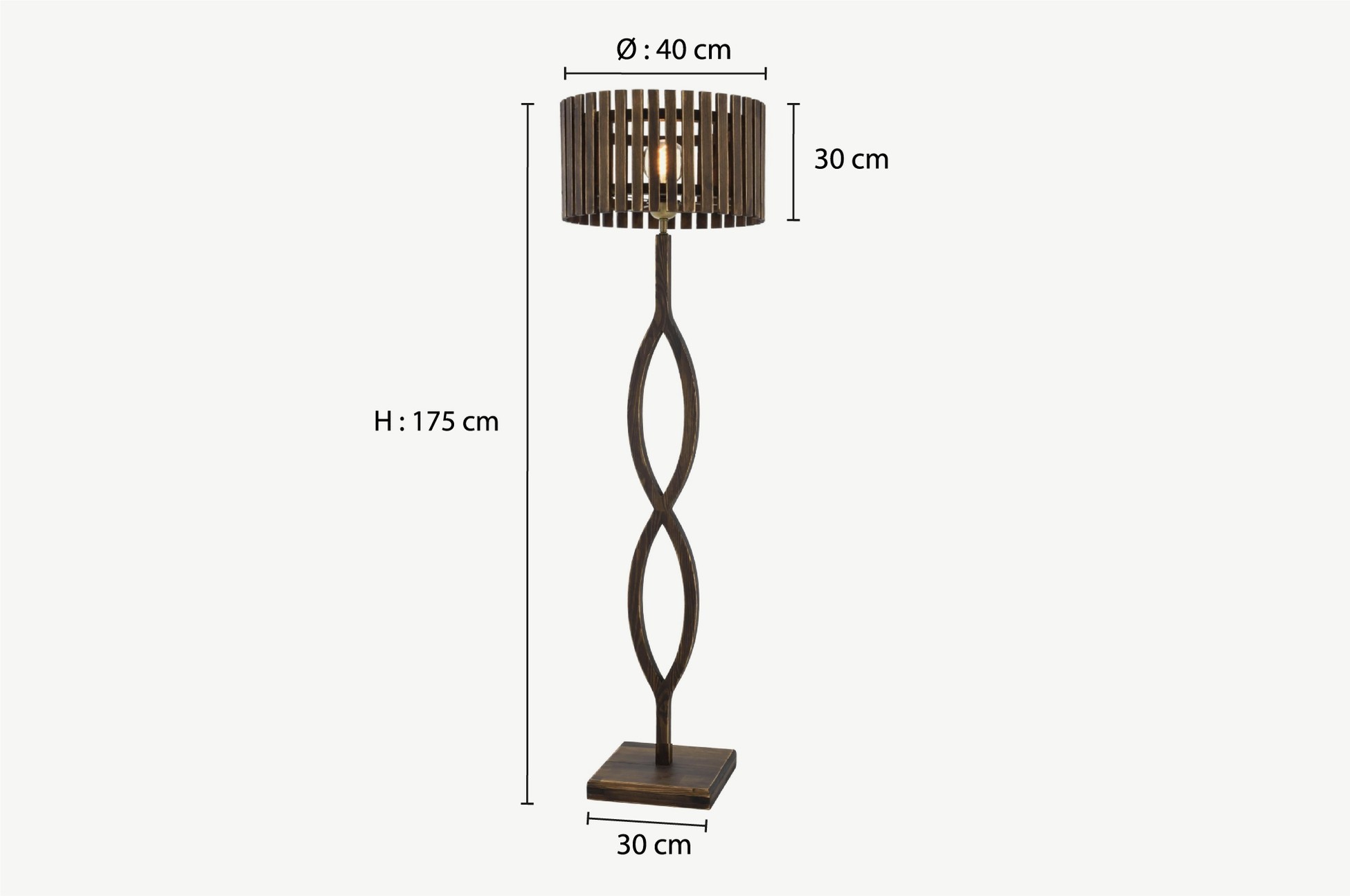 HLM-9024-1EB Floor Lamps