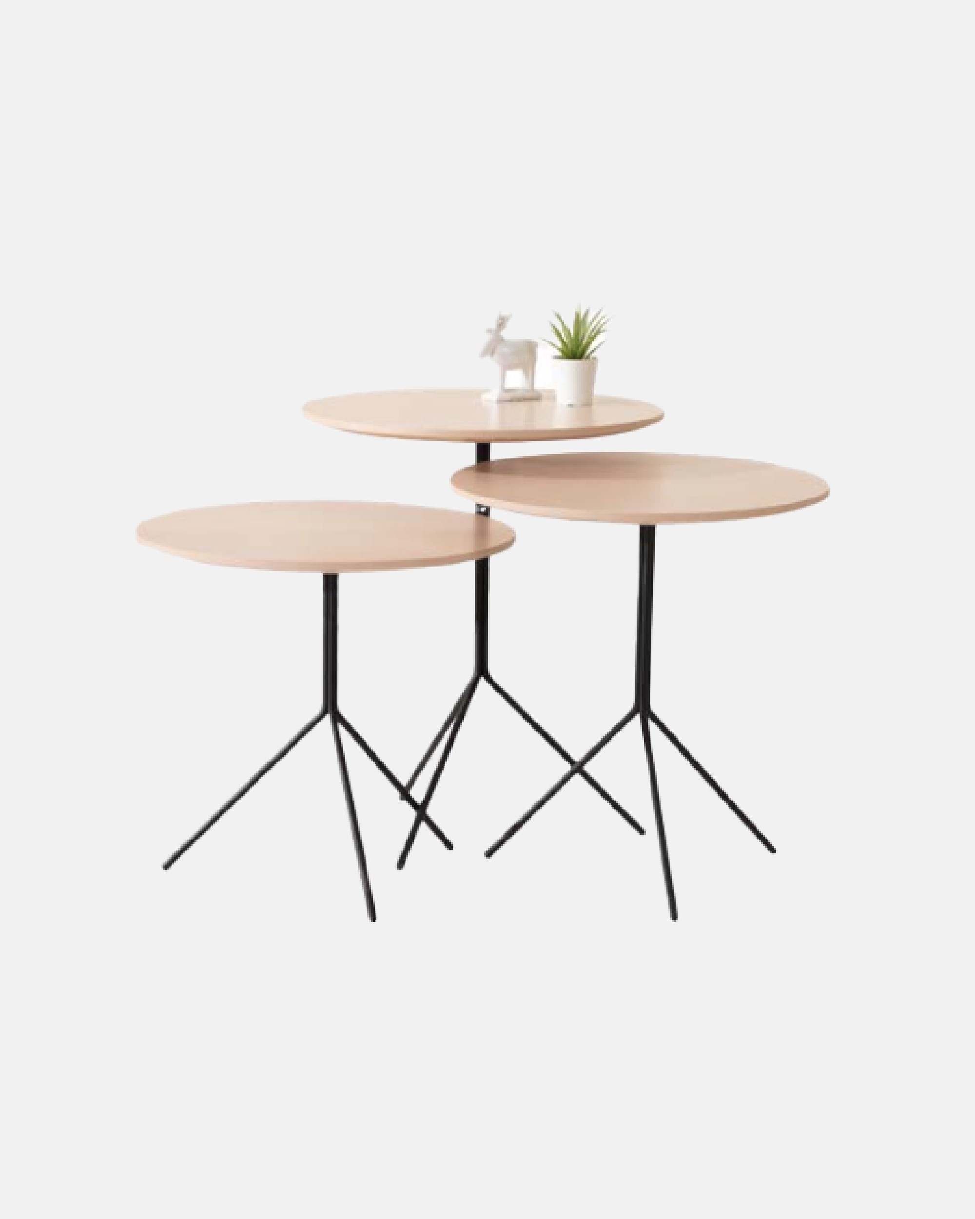 Sphere Nesting Table (3Pcs)