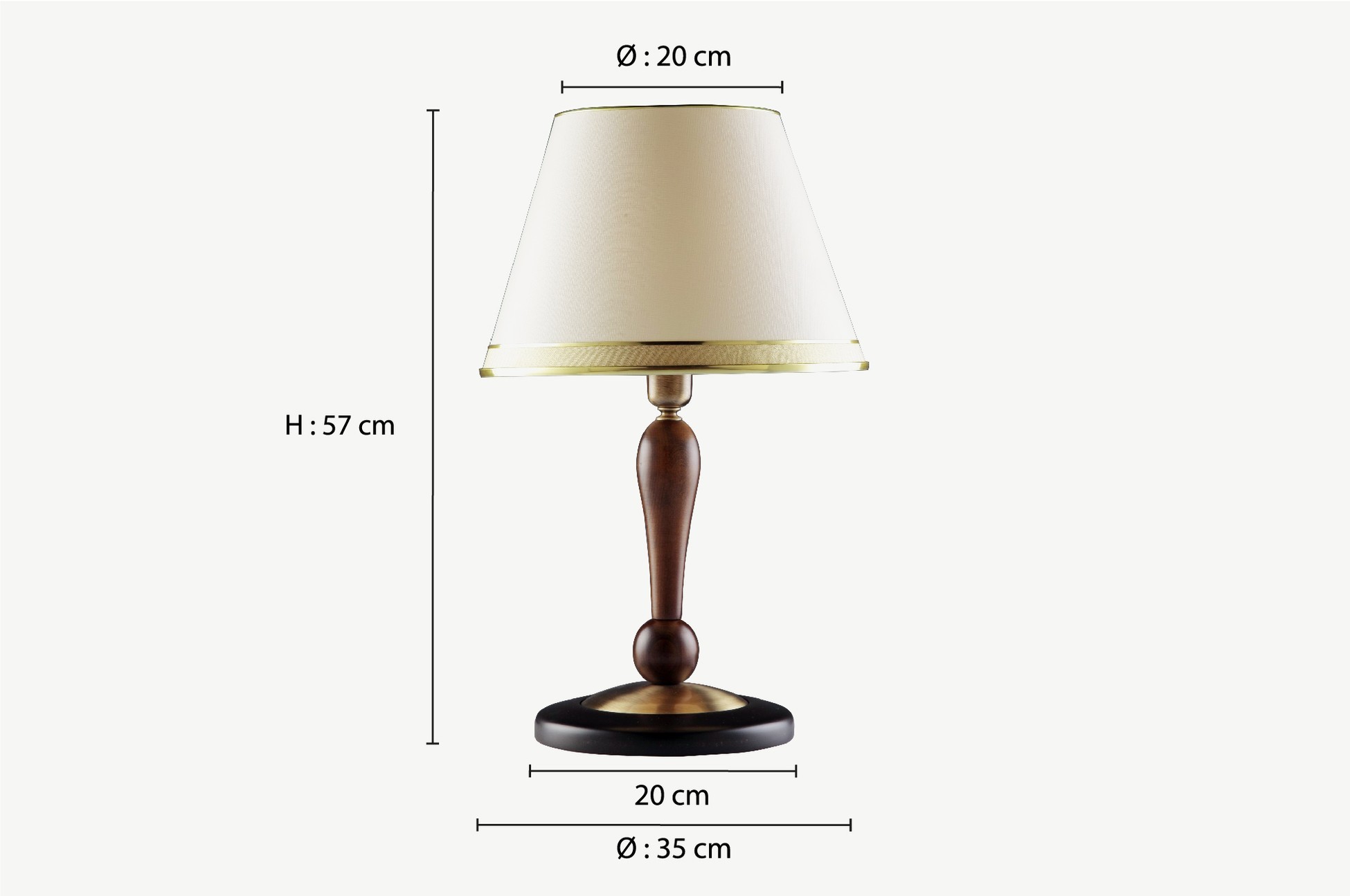 HML-9046-1E Table Lamp