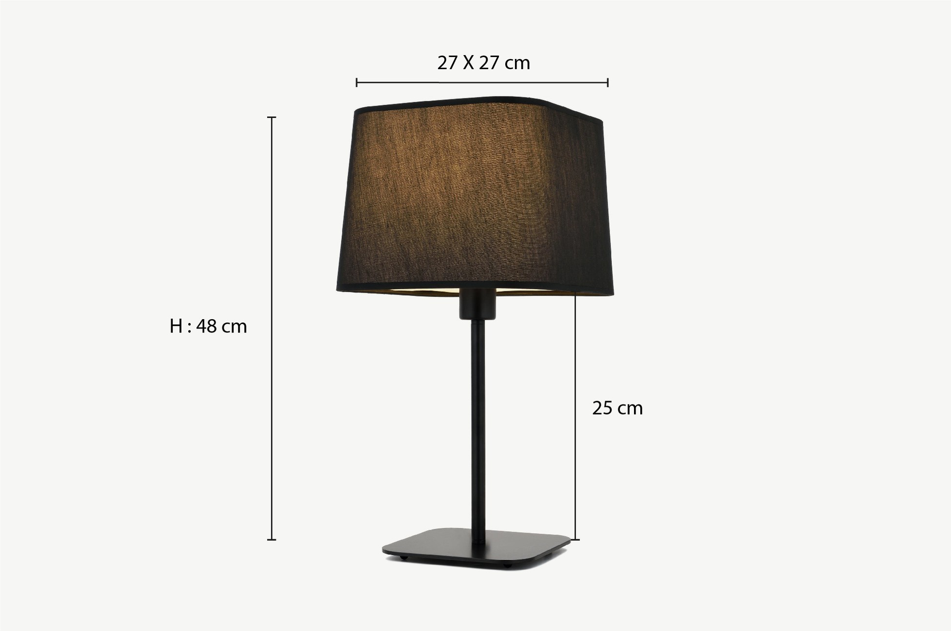 HML-9071-1BS Table Lamp