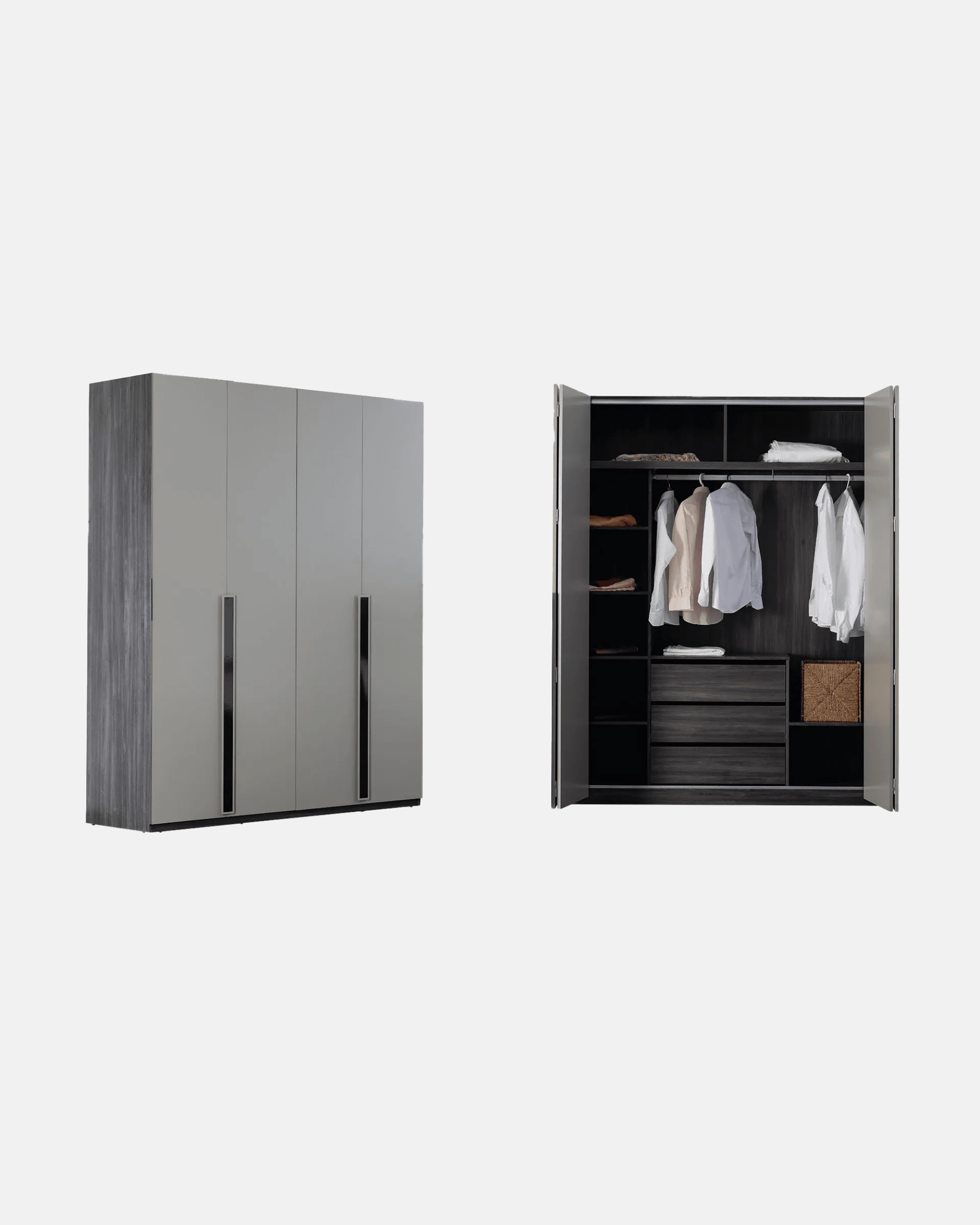 AURORA ACCORDION WARDROBE 180 CM