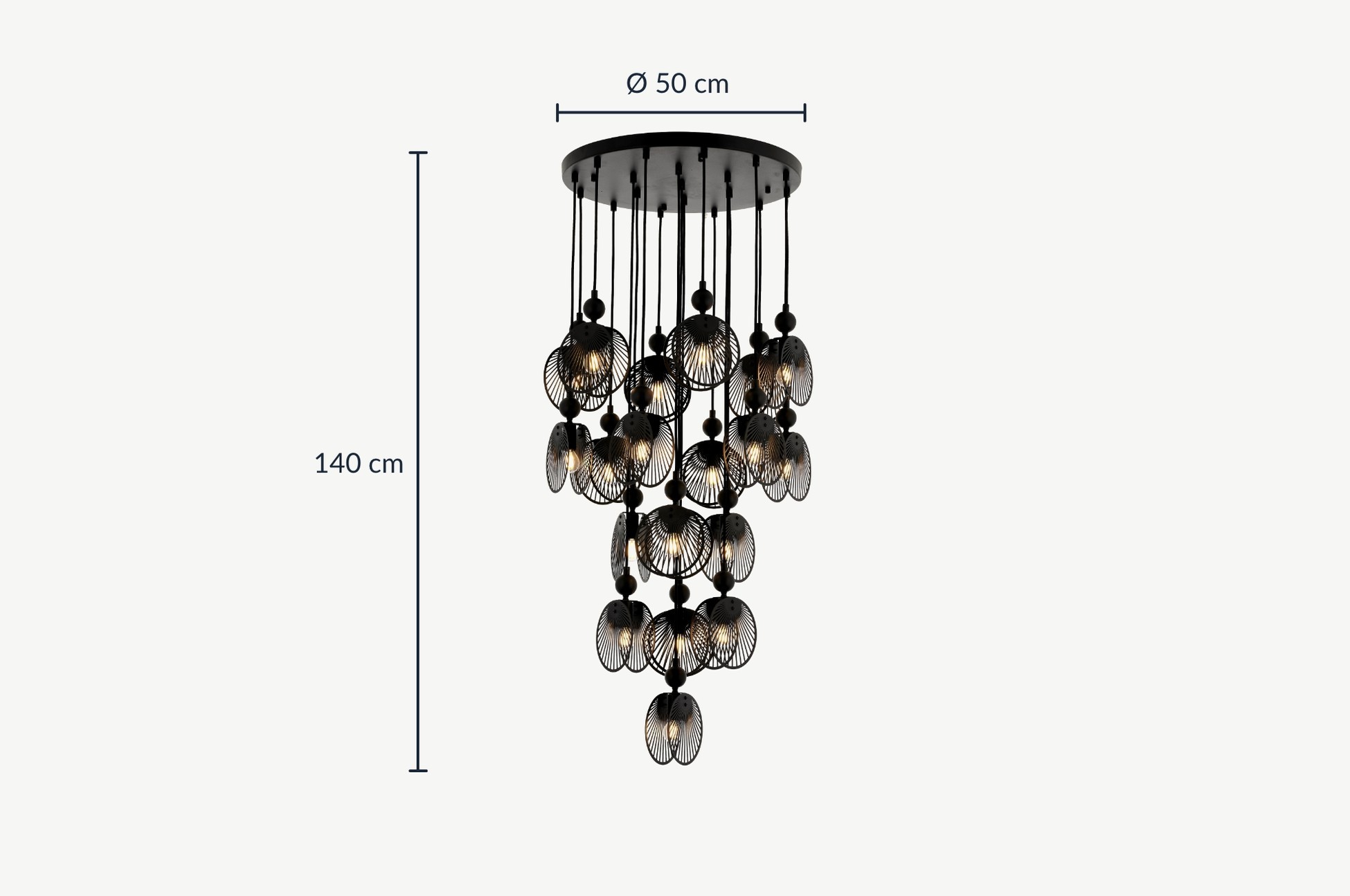 AV-4317-19BSY Chandelier