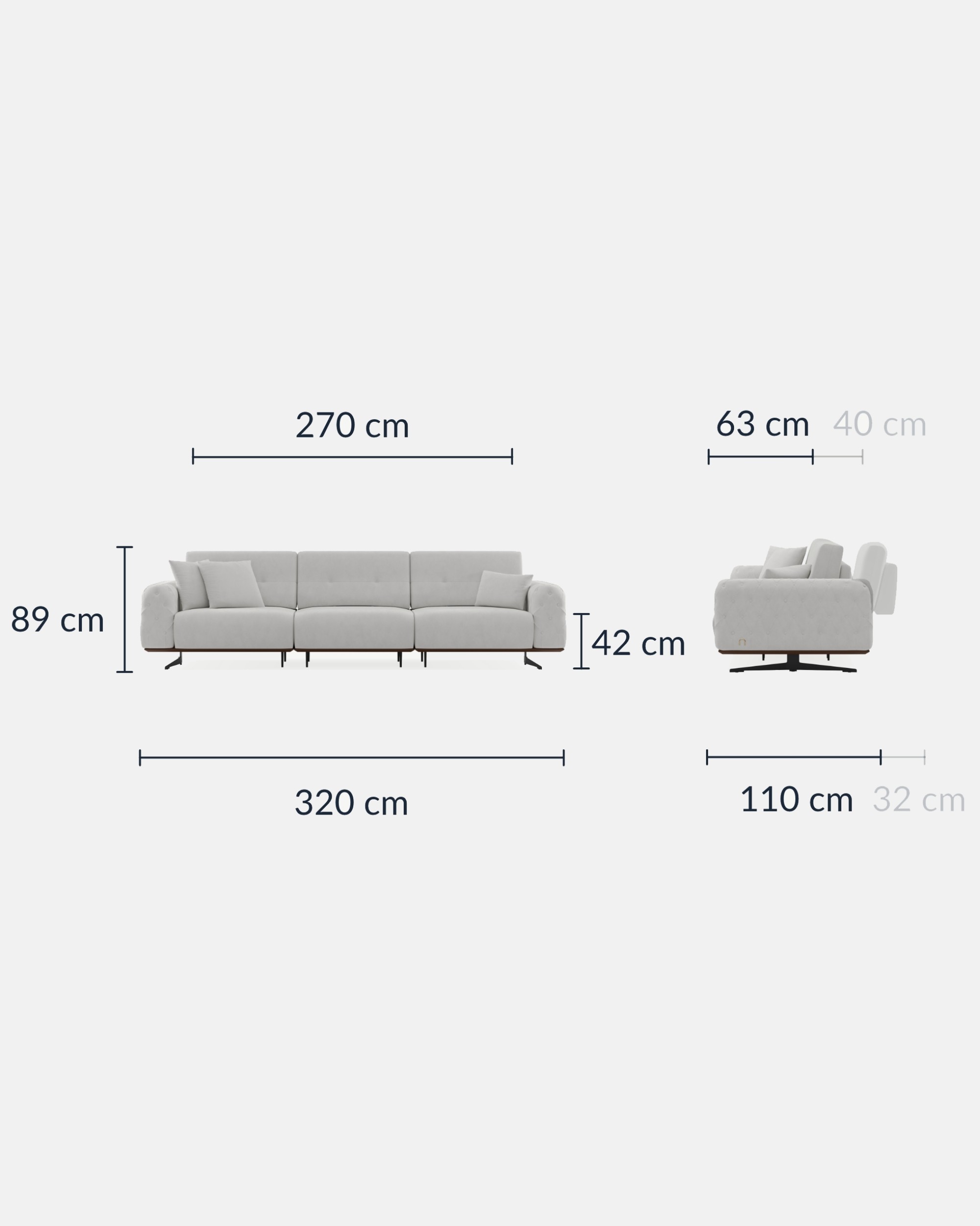 Leonardo 4 Seater