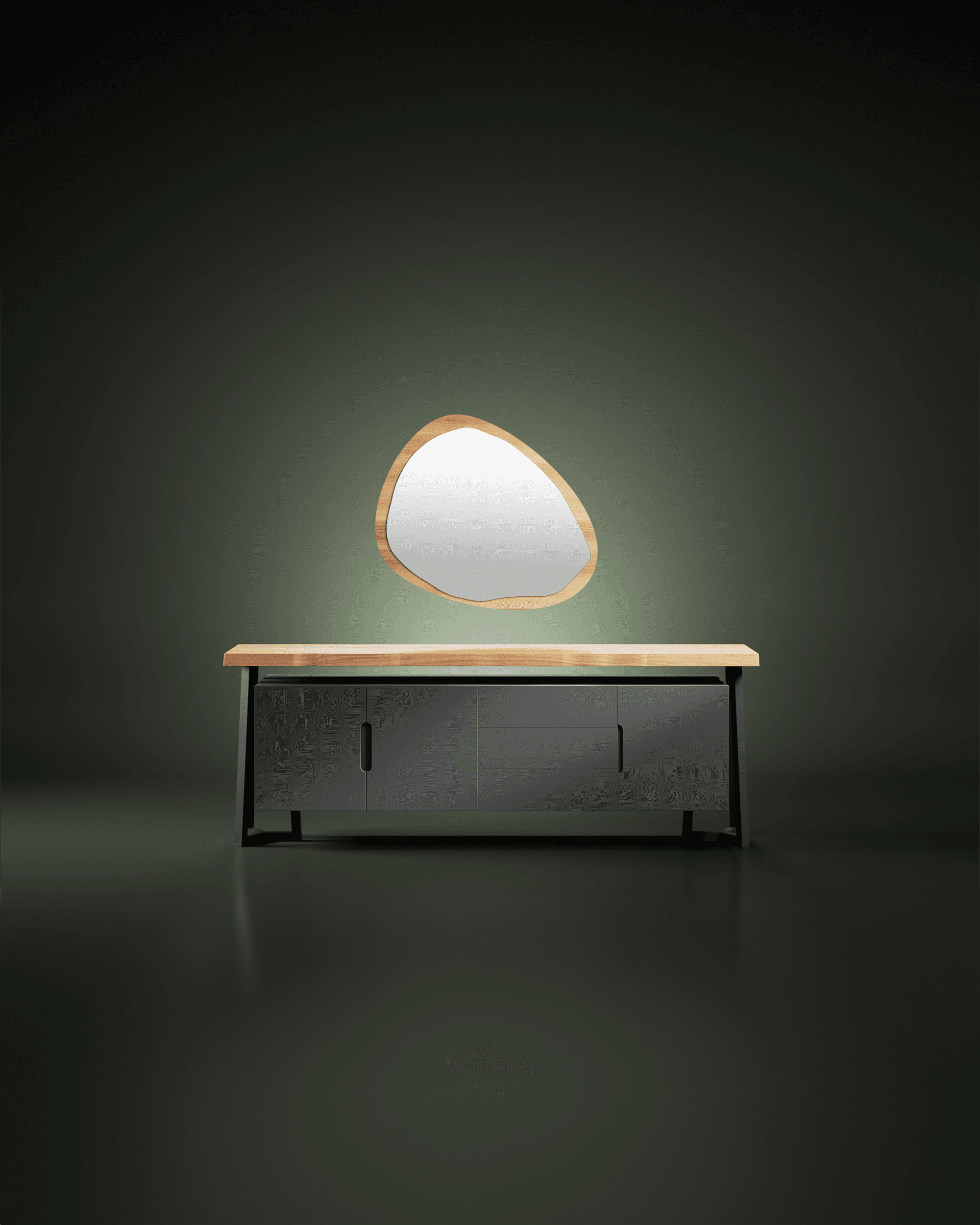 Tria Sideboard Mirror (Only Mirror)