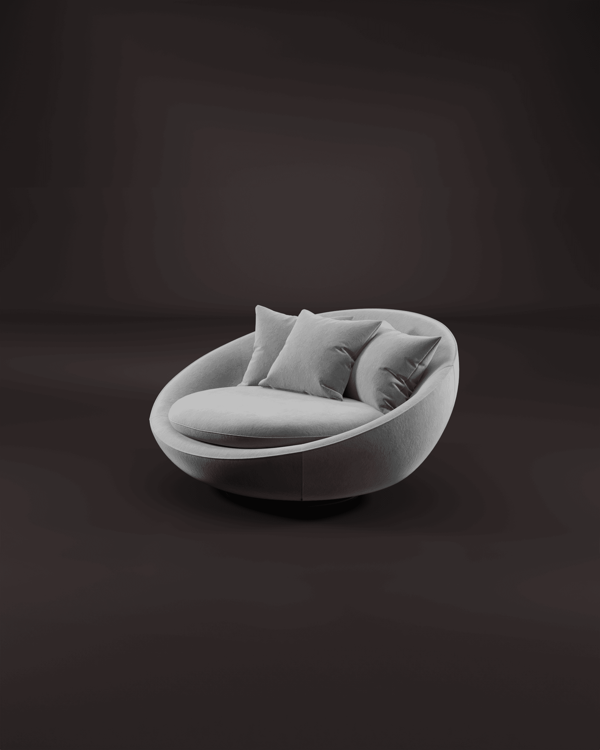 Gauss Velvet Loveseat