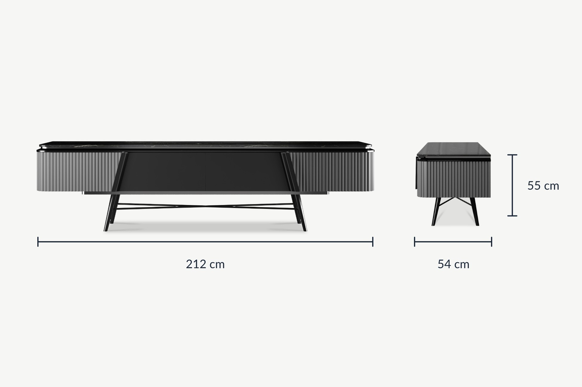 Mila TV Unit Bottom Module