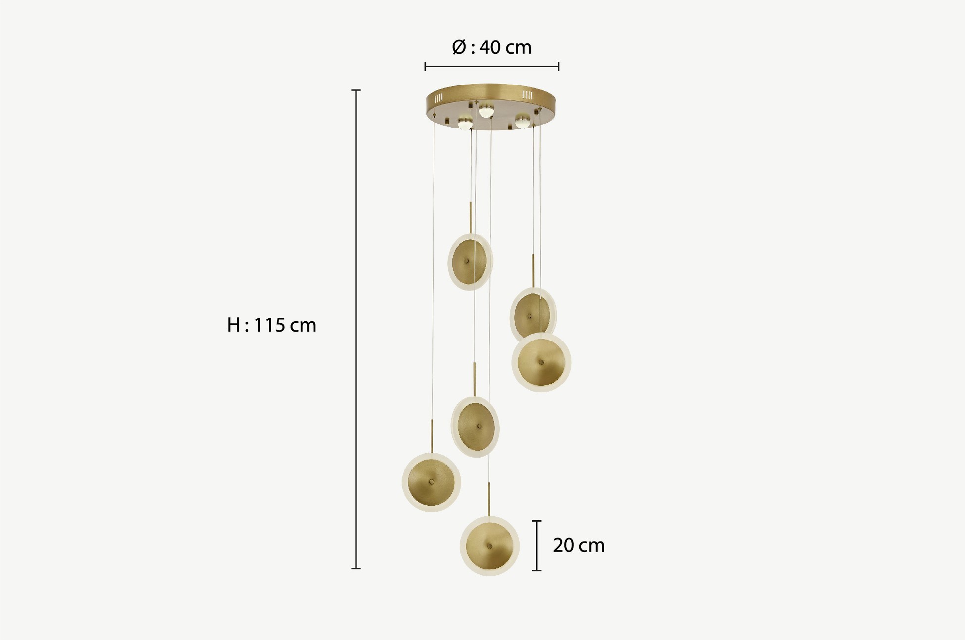 AV-1846-6ET Chandelier