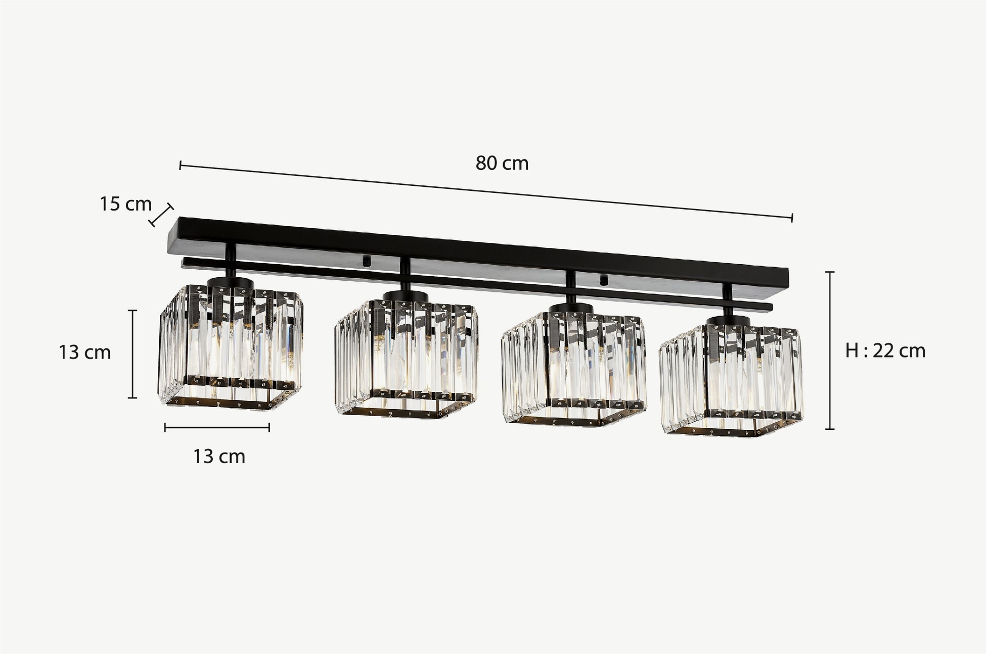 AV-1795-4Y-BSY Ceiling Light