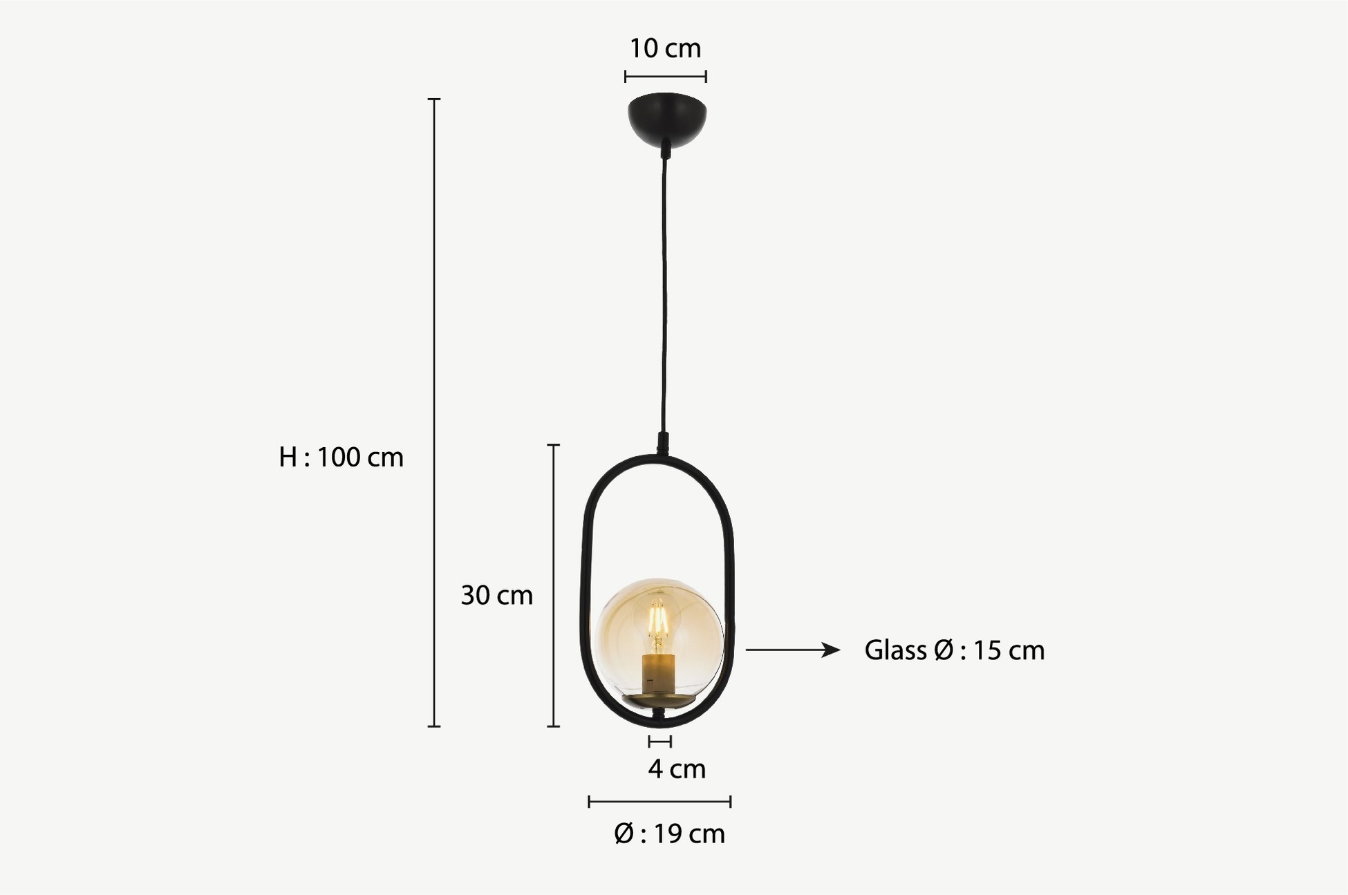 AV-4275-1BSY Chandelier