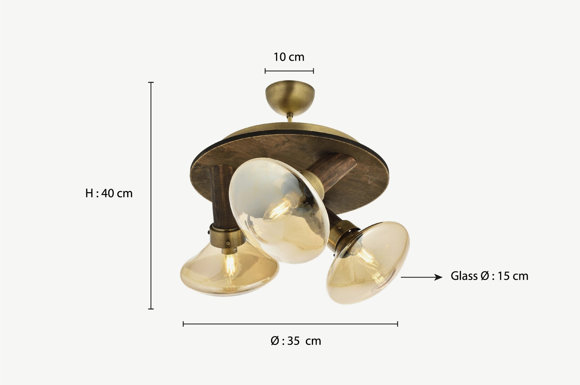 AR-1682-3E Ceiling Light