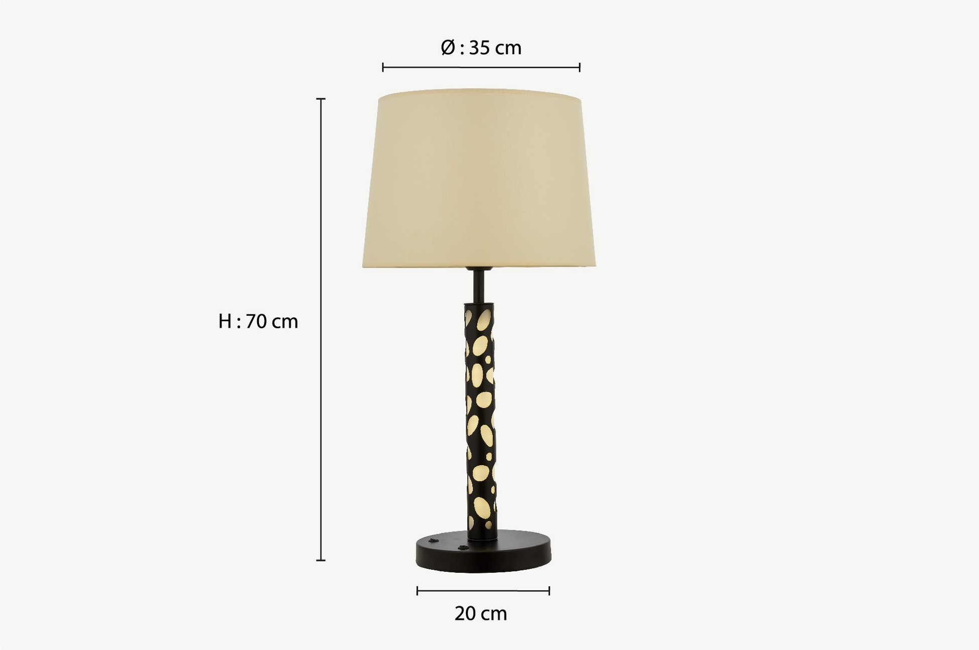 ML-9111-1BSY Table Lamp