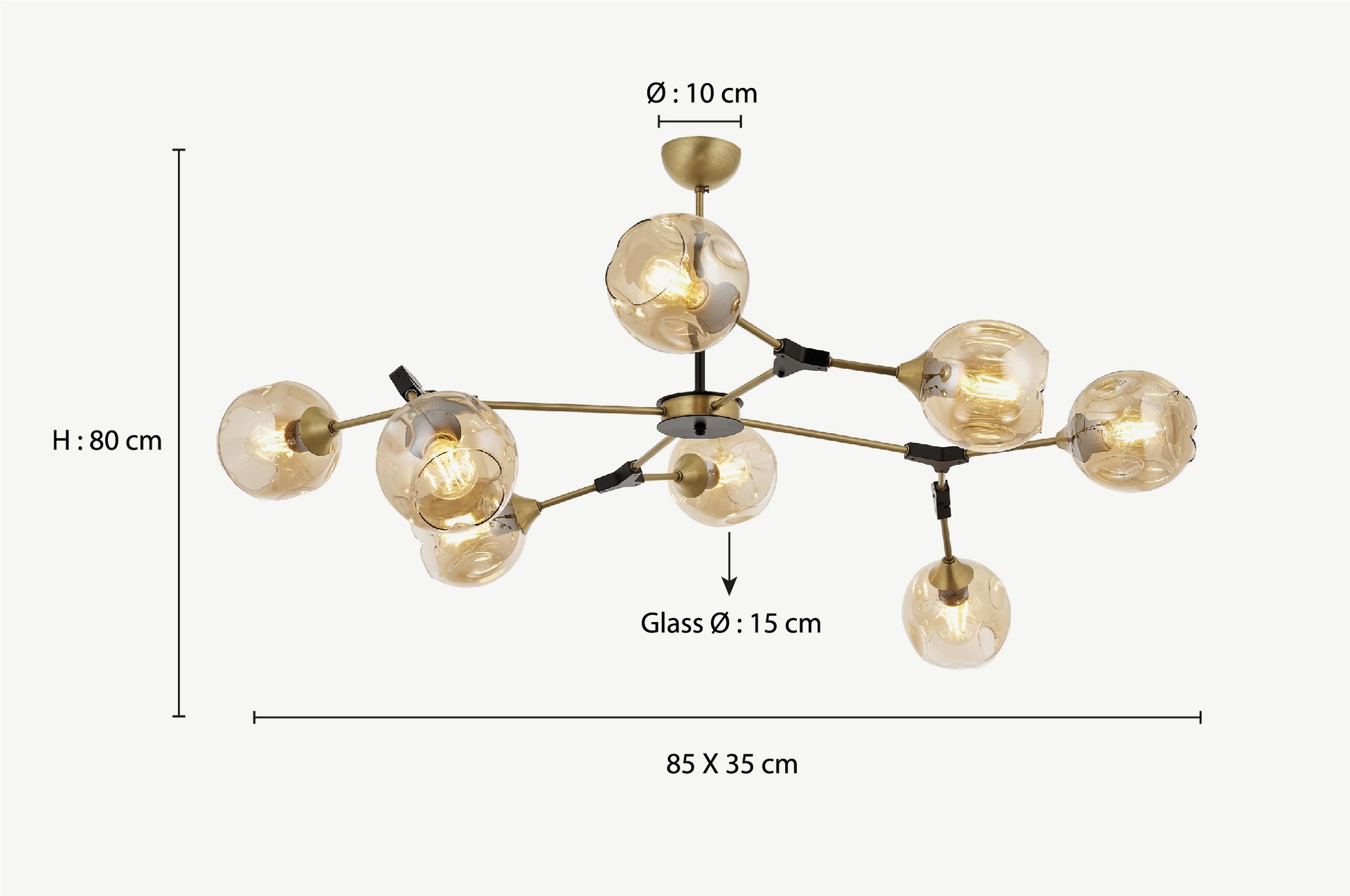 AV-4289-8E Ceiling Light