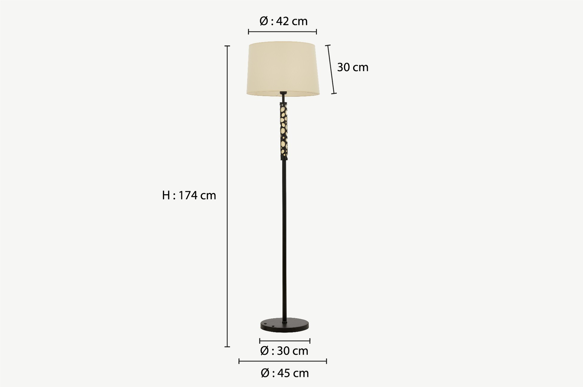 LM-9111-1BSY Floor Lamps