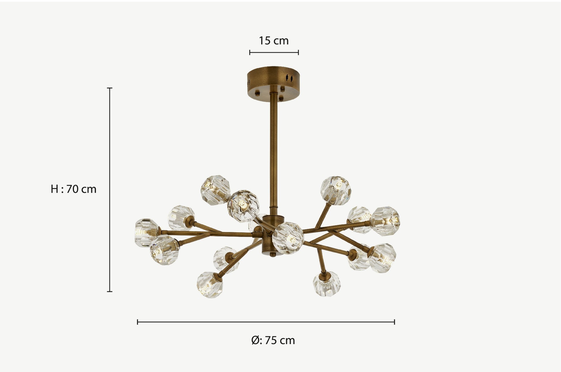 AV-1845-15E Chandelier