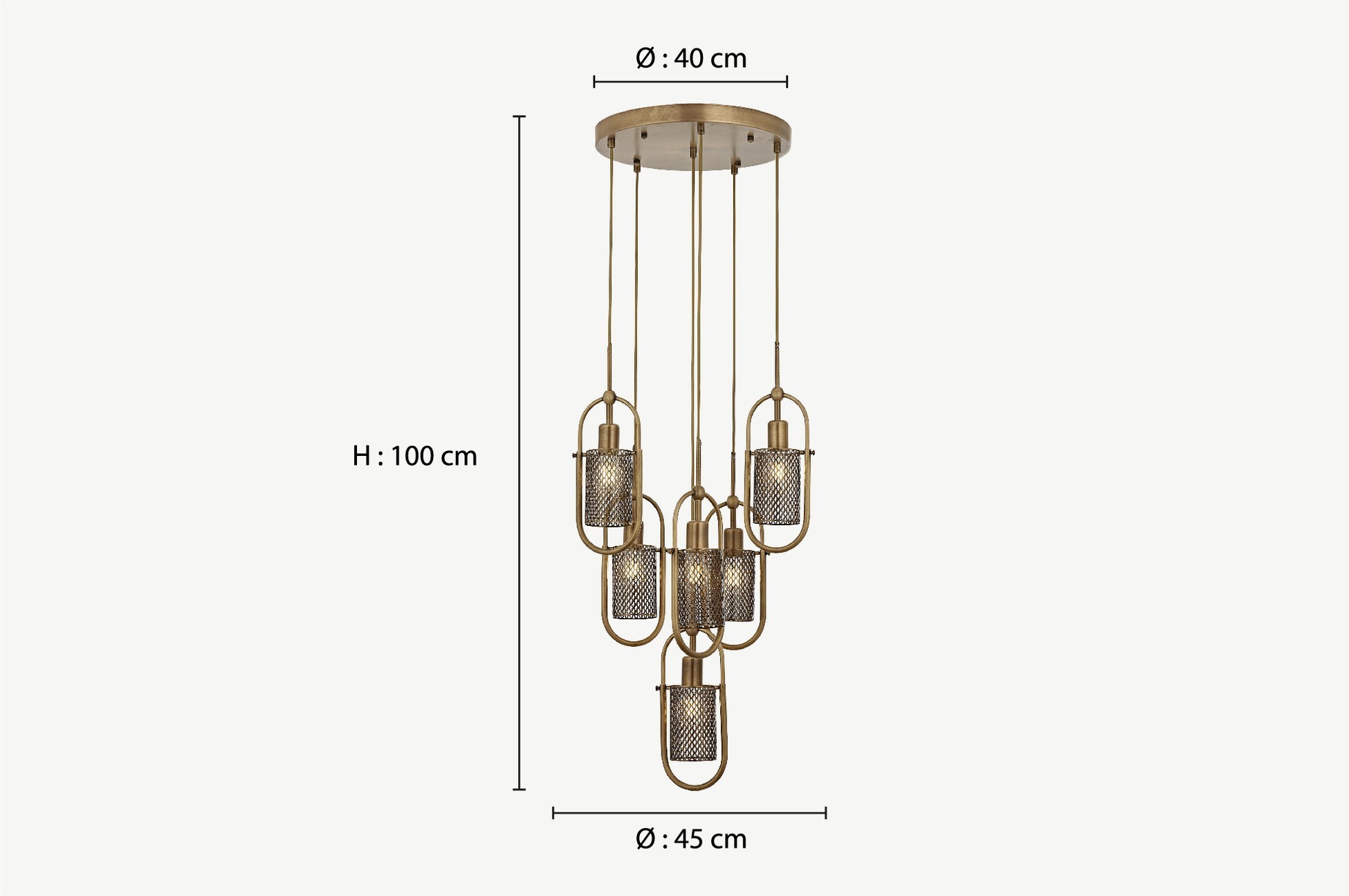 AV-1863-6ET Chandelier