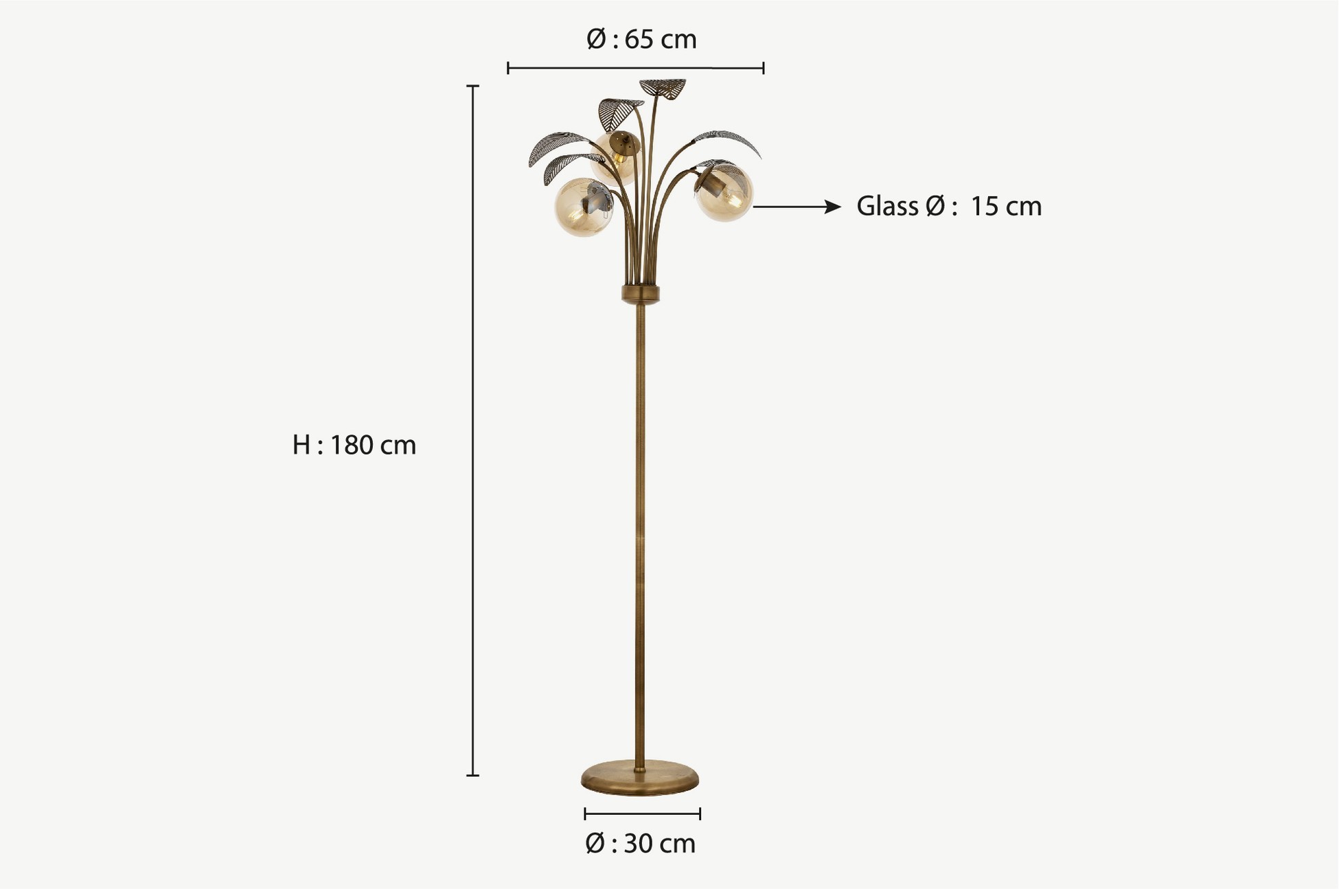 LM-1852-3E Floor Lamp