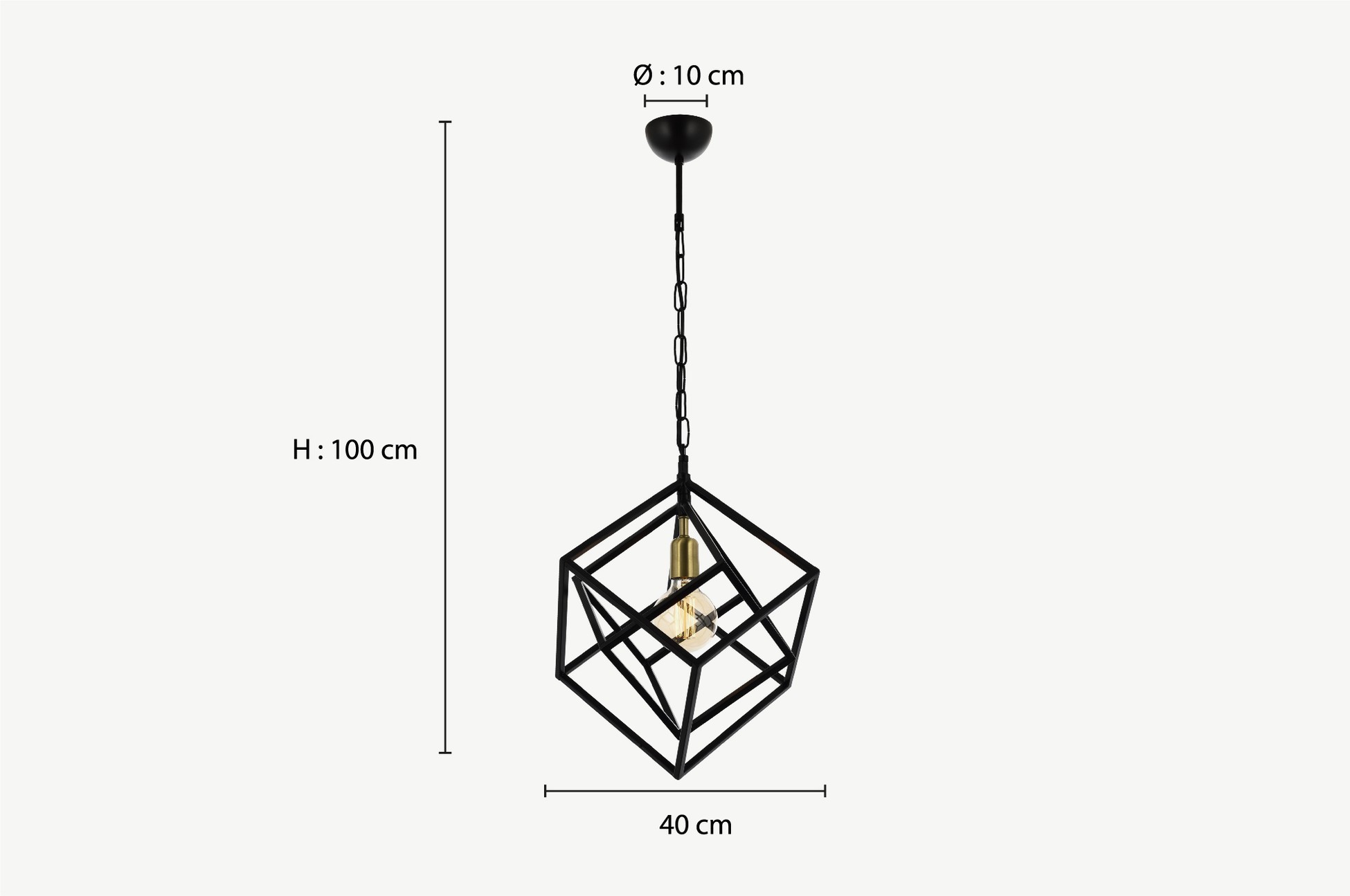 AV-1722-1BSY Chandelier