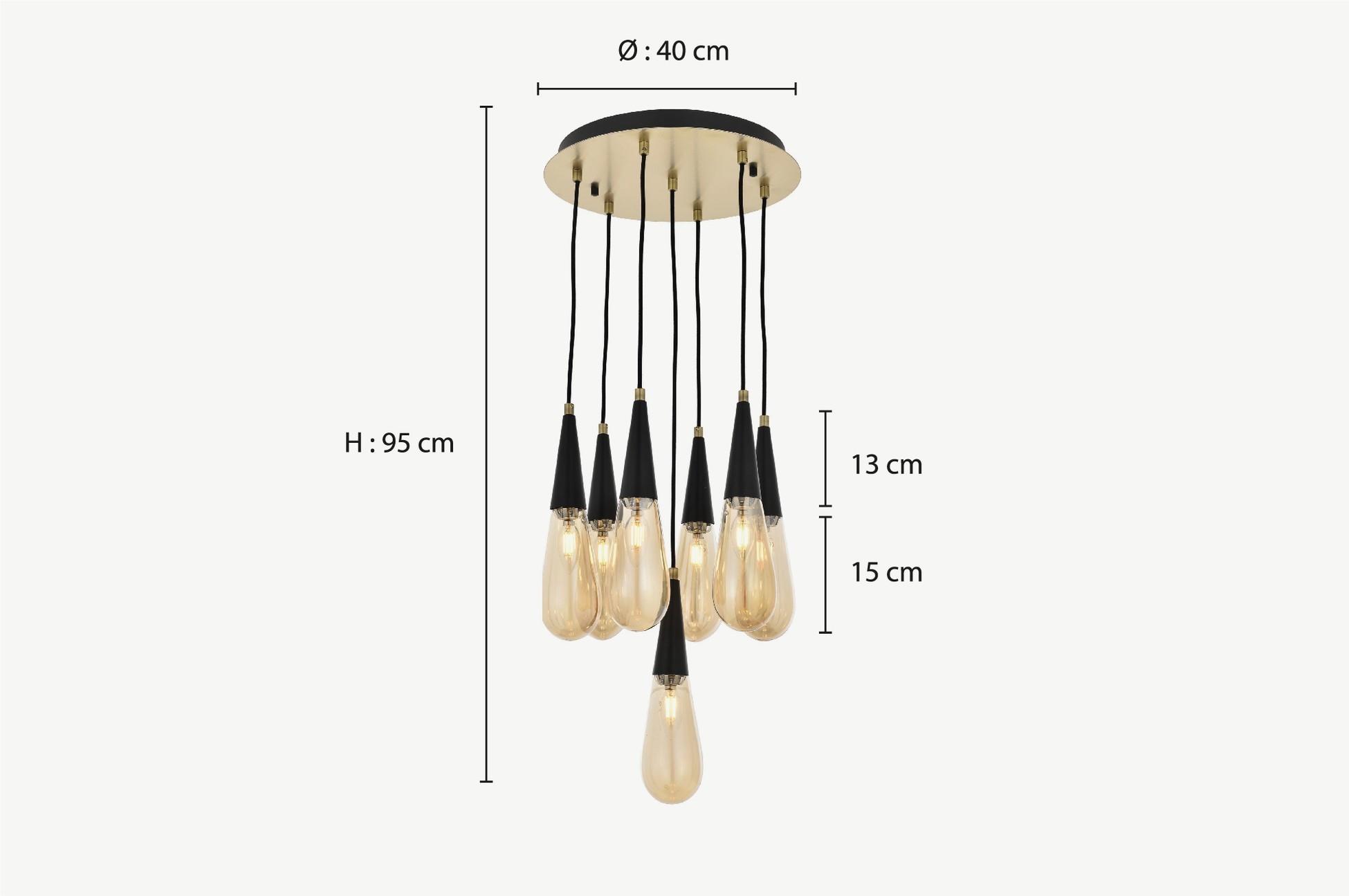 AV-4236-7ET Chandelier