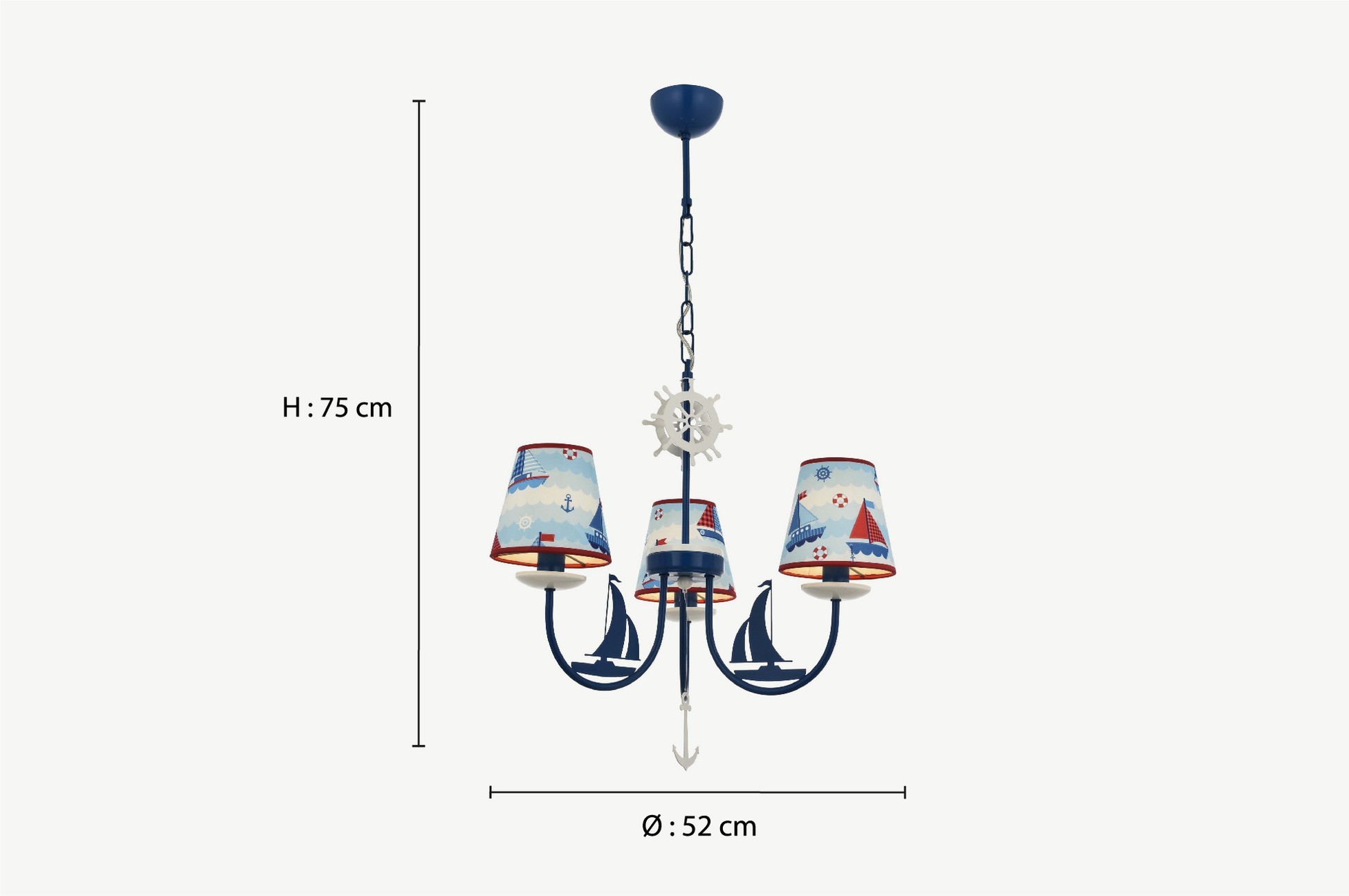 AV-1416-BOAT Chandelier