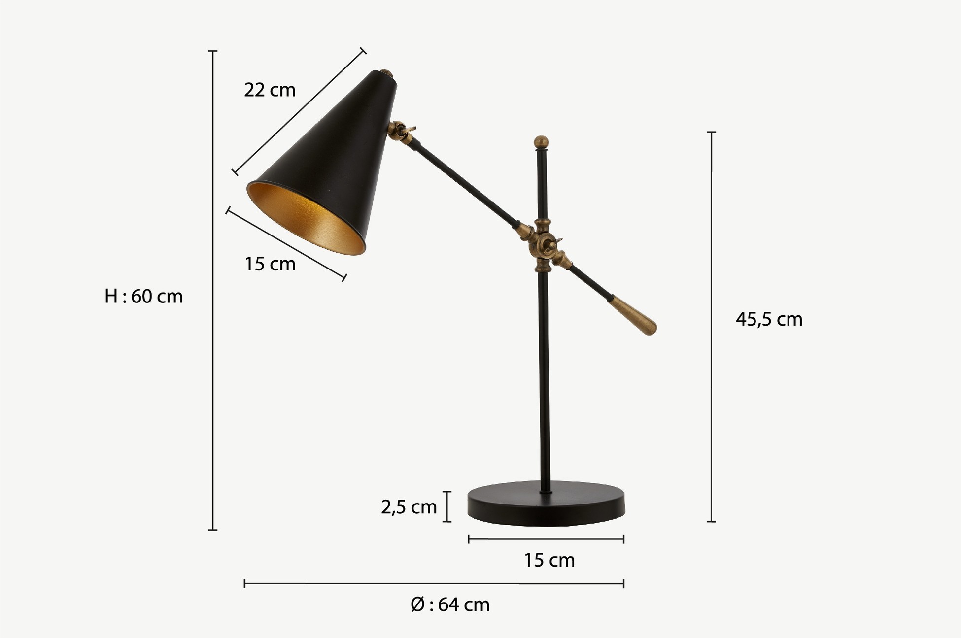 ML-9114-1BSY Table Lamp